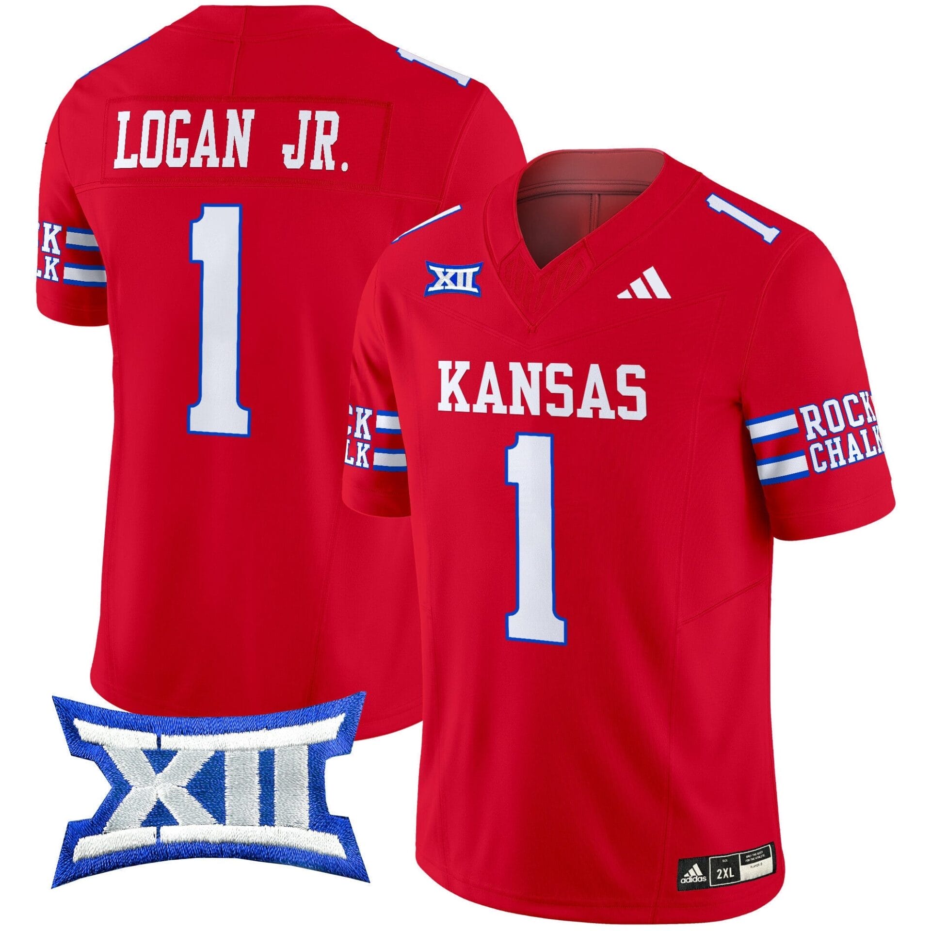 Kansas Jayhawks 2024 Vapor Limited Jersey - All Stitched - Image 5