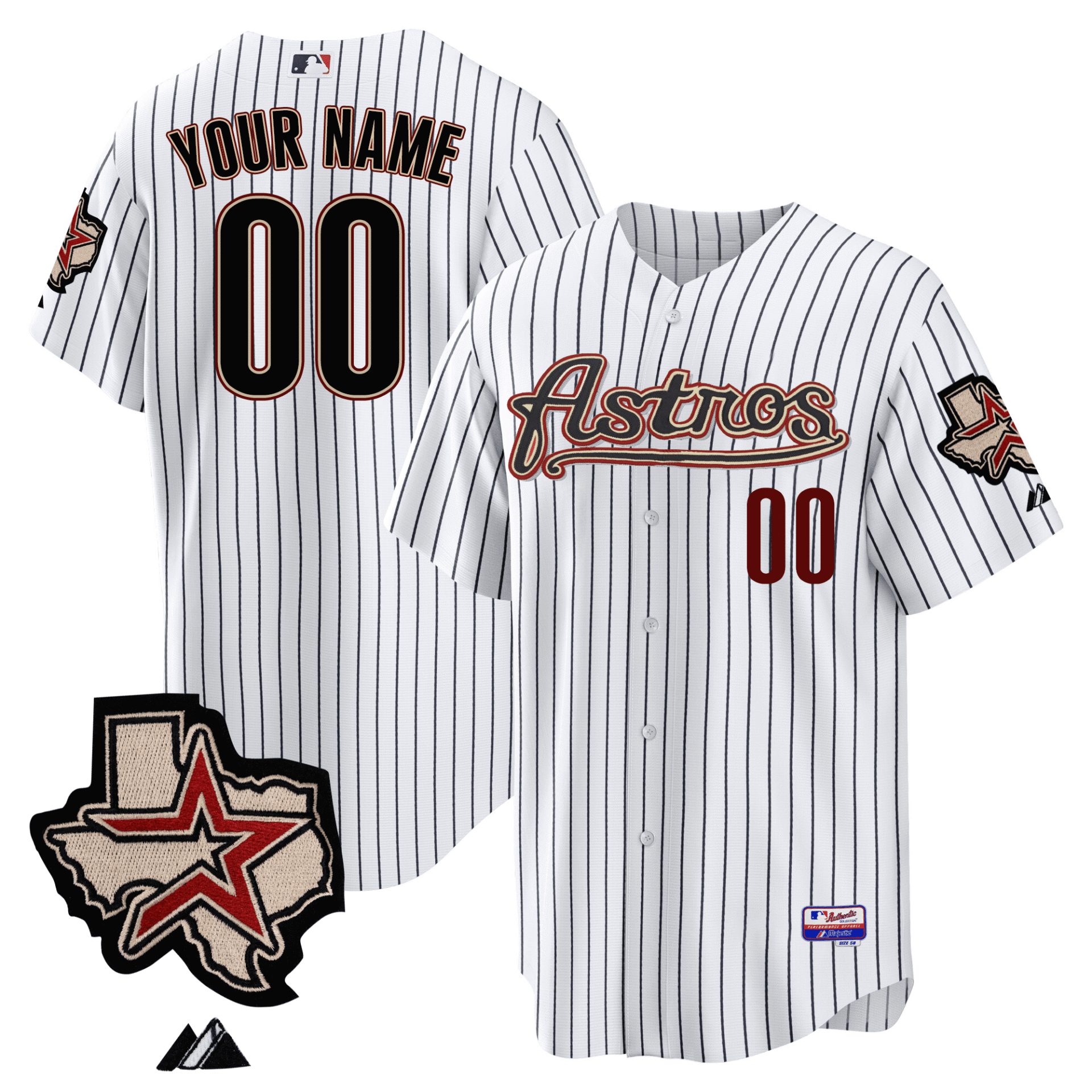 Houston Astros Throwback Jersey - Image 9