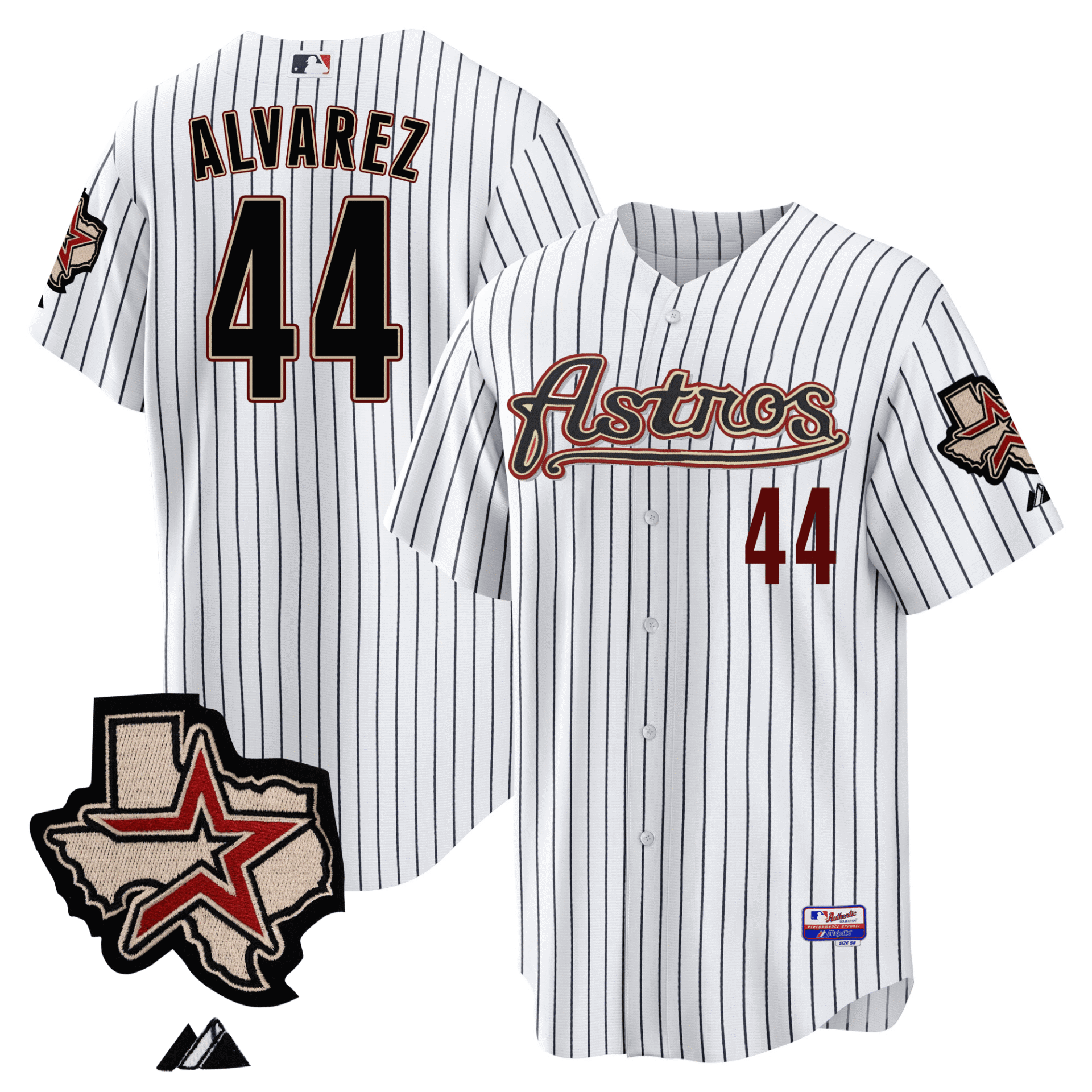 Houston Astros Throwback Jersey - Image 5