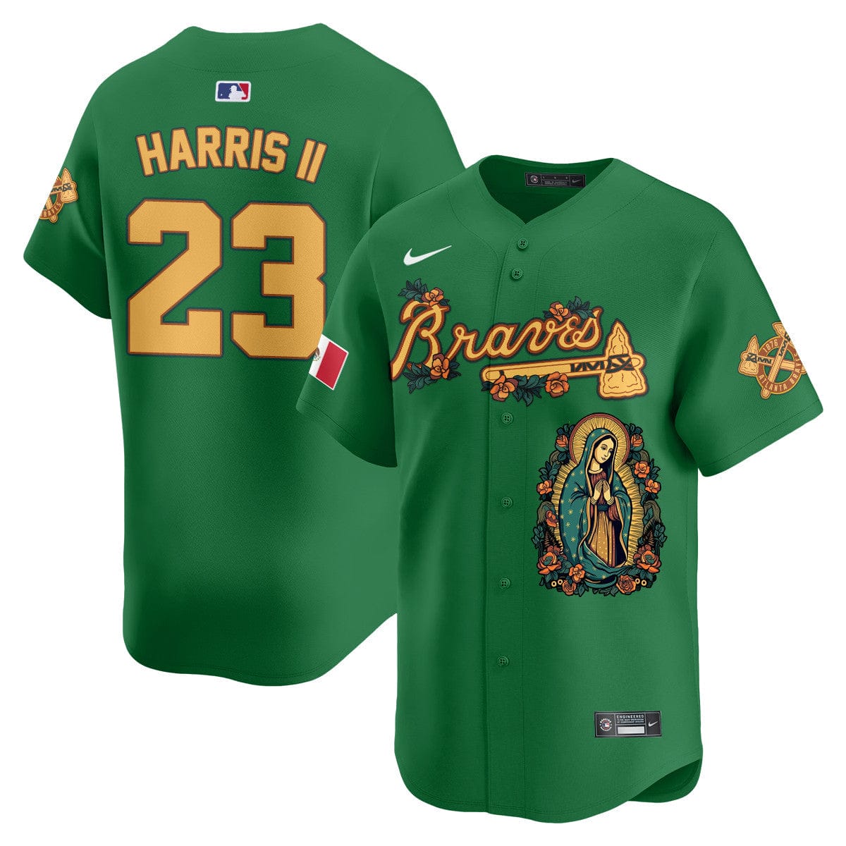 Braves Mexico Guadalupe Vapor Premier Limited Jersey - Printed - Image 27