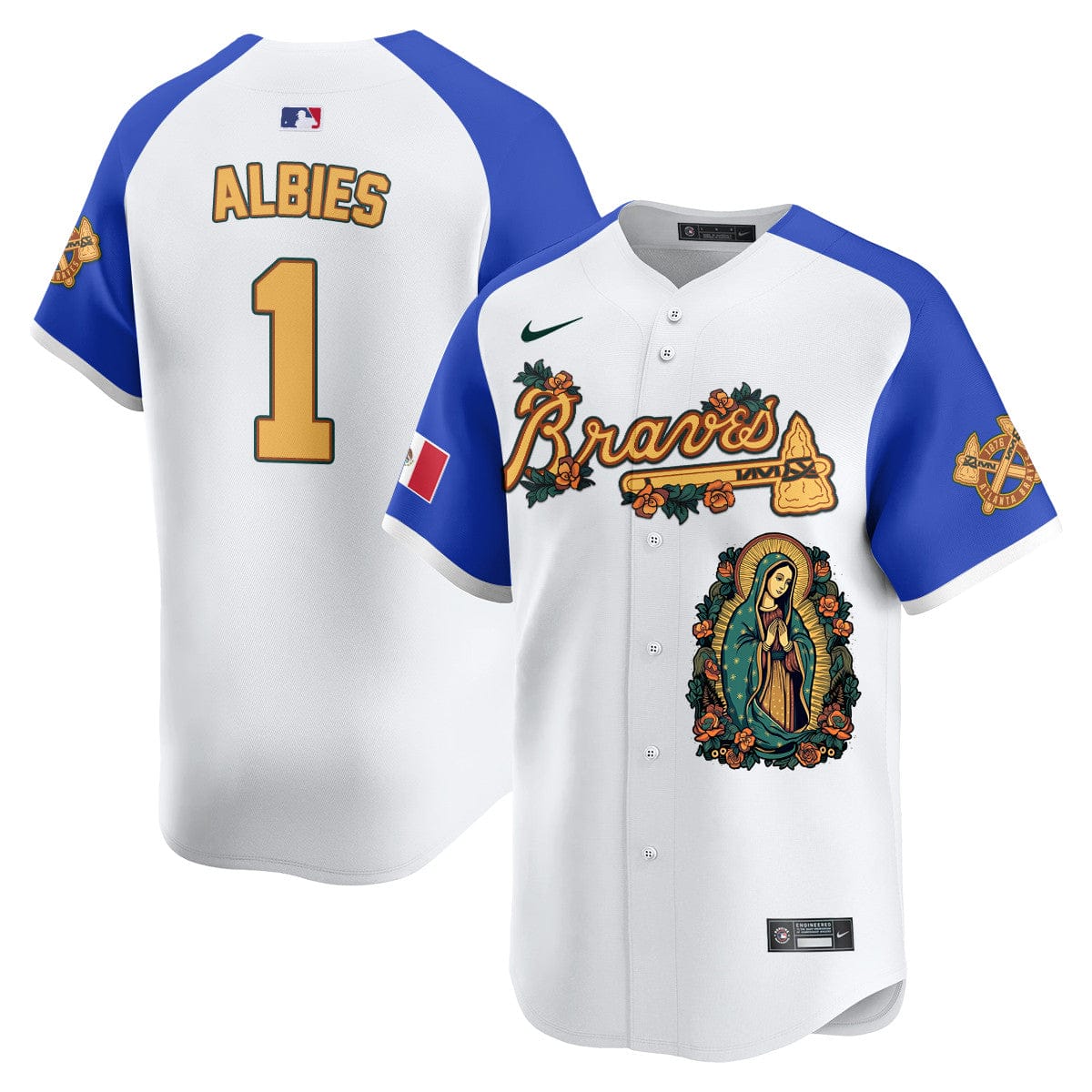 Braves Mexico Guadalupe Vapor Premier Limited Jersey - Printed - Image 37