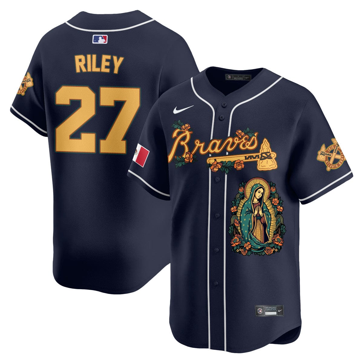 Braves Mexico Guadalupe Vapor Premier Limited Jersey - Printed - Image 22