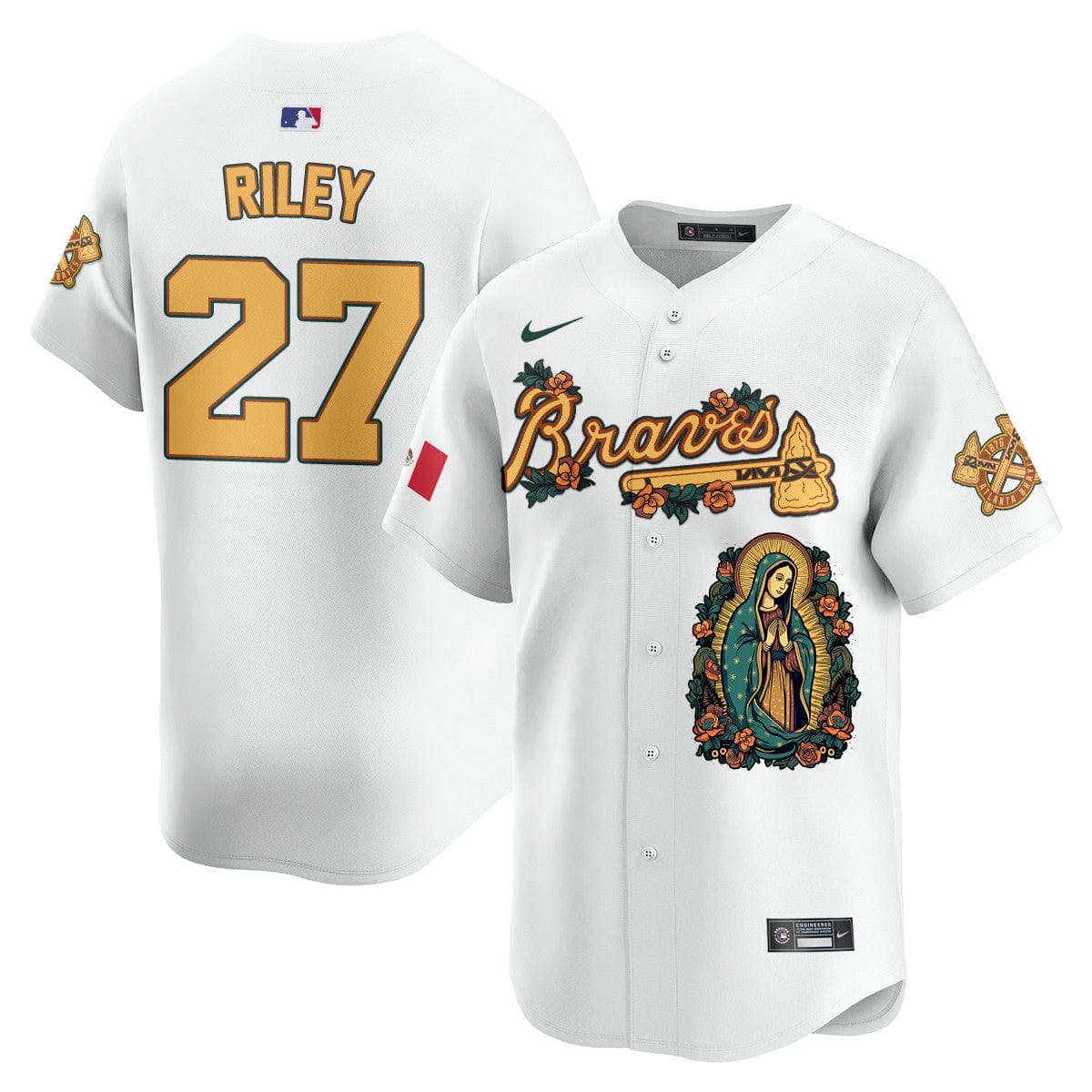 Braves Mexico Guadalupe Vapor Premier Limited Jersey - Printed - Image 24