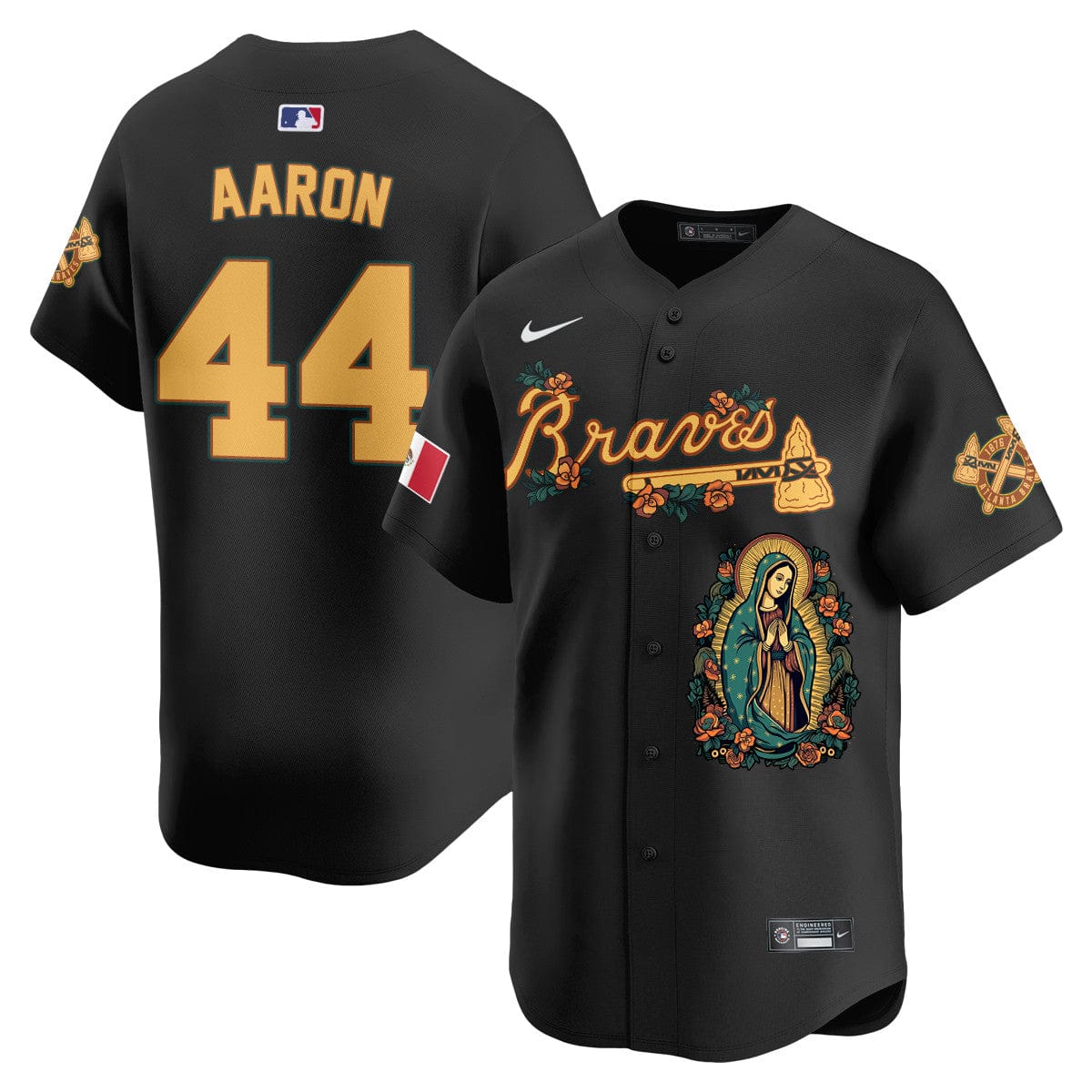Braves Mexico Guadalupe Vapor Premier Limited Jersey - Printed - Image 48