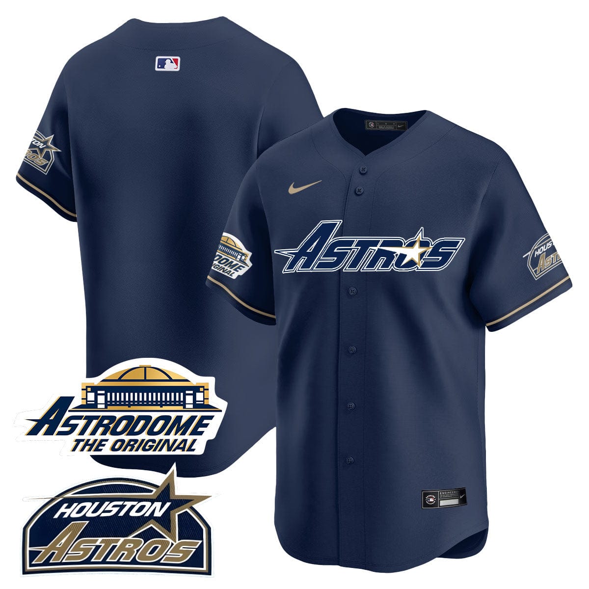Astros Throwback Jersey N1 - All Stitched - 25 Years Of History - Image 32