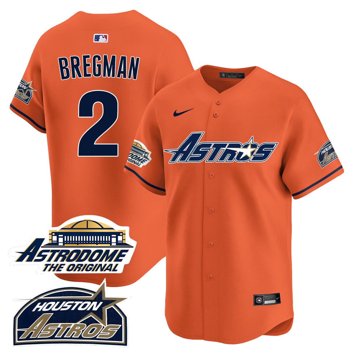 Astros Throwback Jersey N1 - All Stitched - 25 Years Of History - Image 18