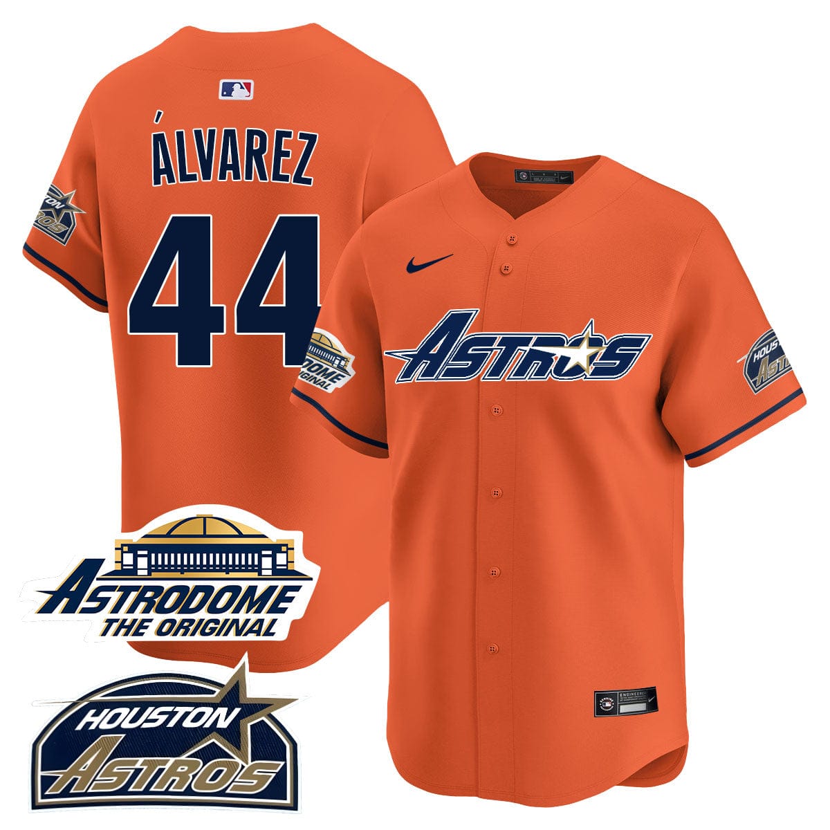Astros Throwback Jersey N1 - All Stitched - 25 Years Of History - Image 3