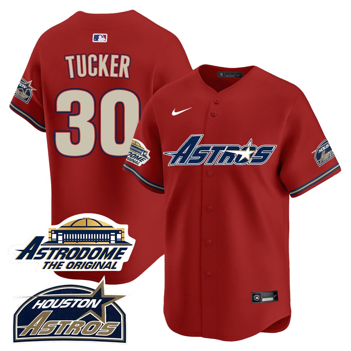 Astros Throwback Jersey N1 - All Stitched - 25 Years Of History - Image 29
