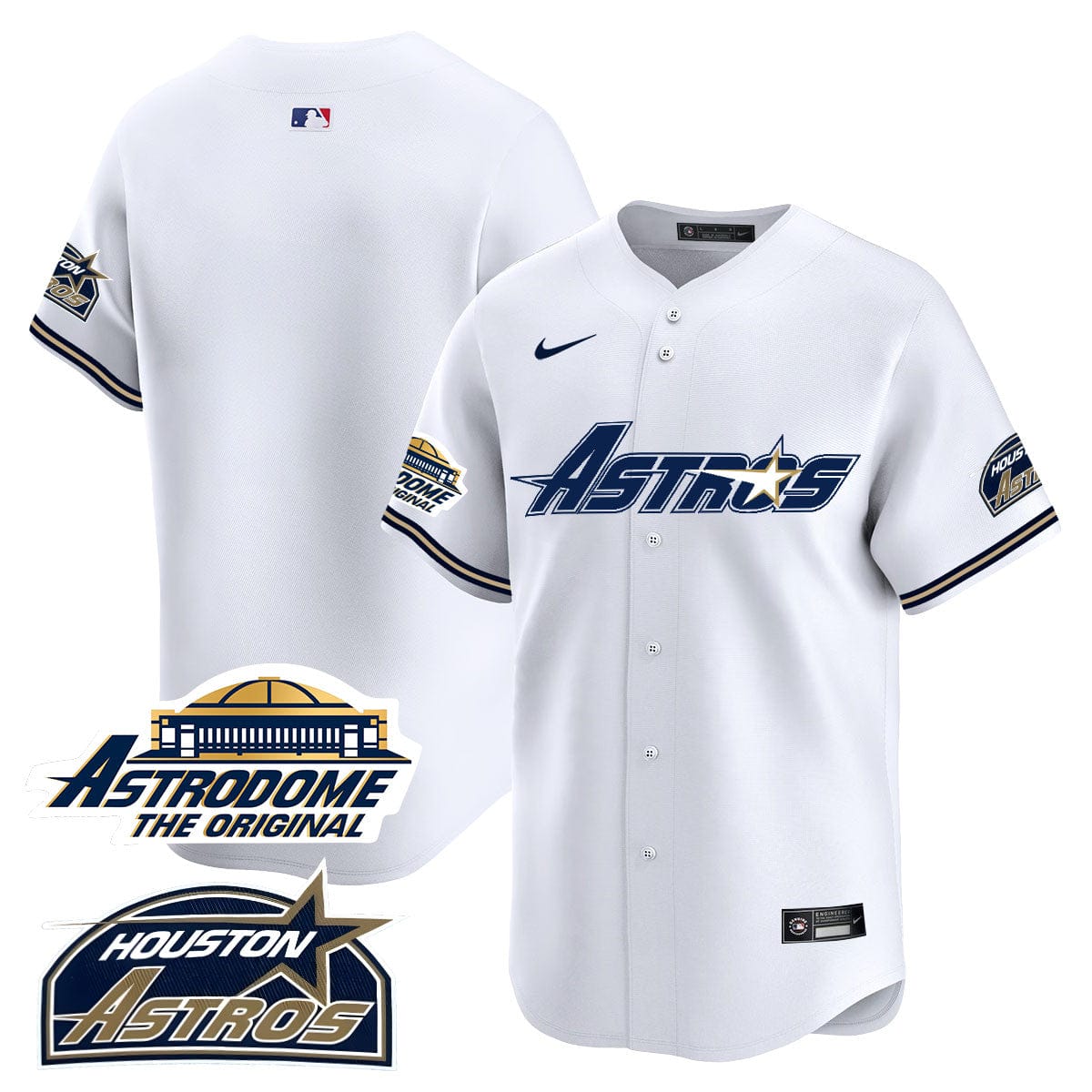 Astros Throwback Jersey N1 - All Stitched - 25 Years Of History - Image 35