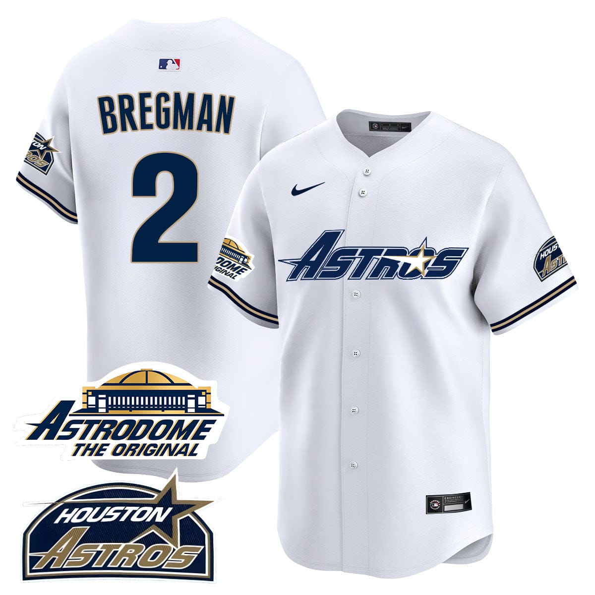 Astros Throwback Jersey N1 - All Stitched - 25 Years Of History - Image 20