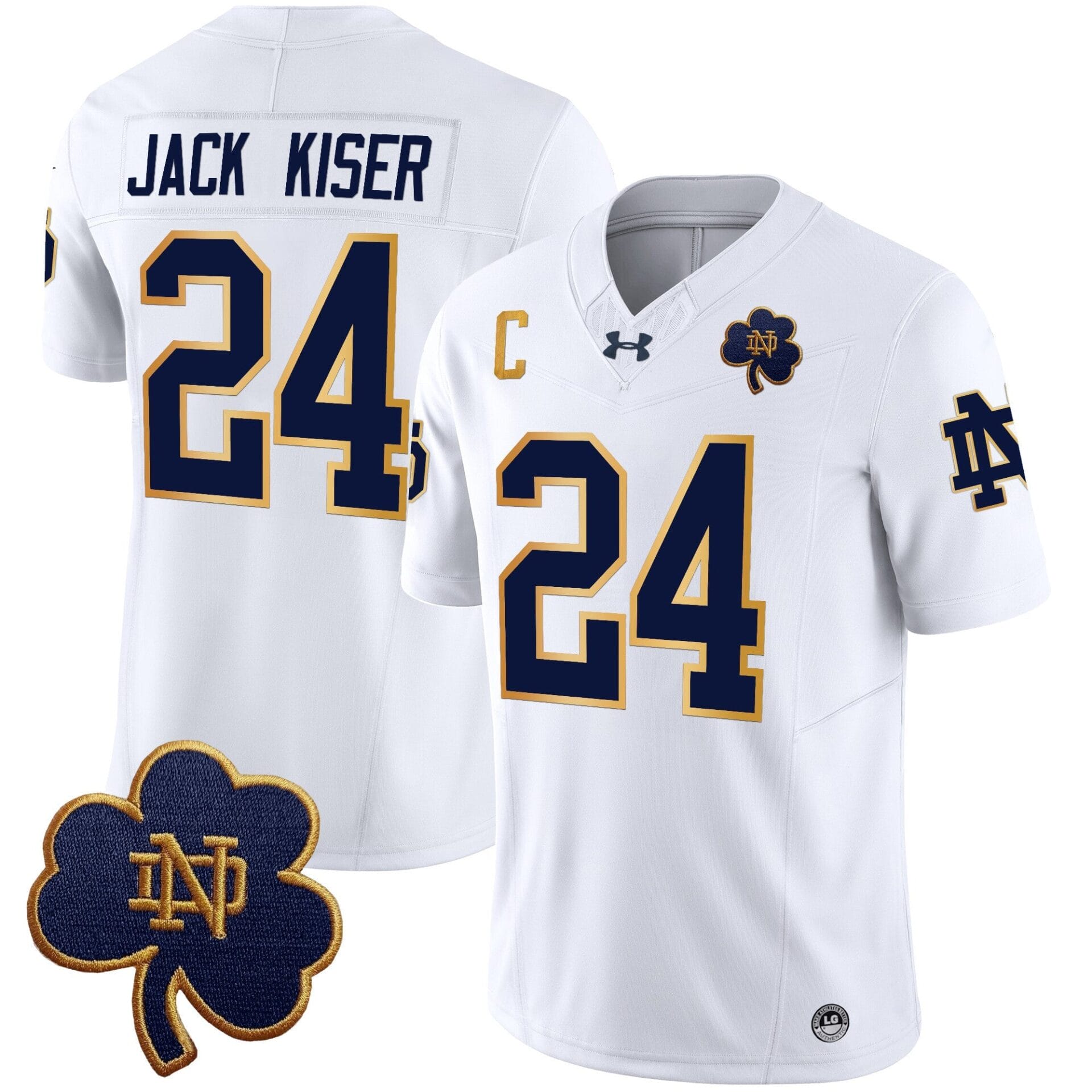 Notre Dame Fighting Irish 2024 Vapor Limited Jersey V3 - All Stitched - Image 6