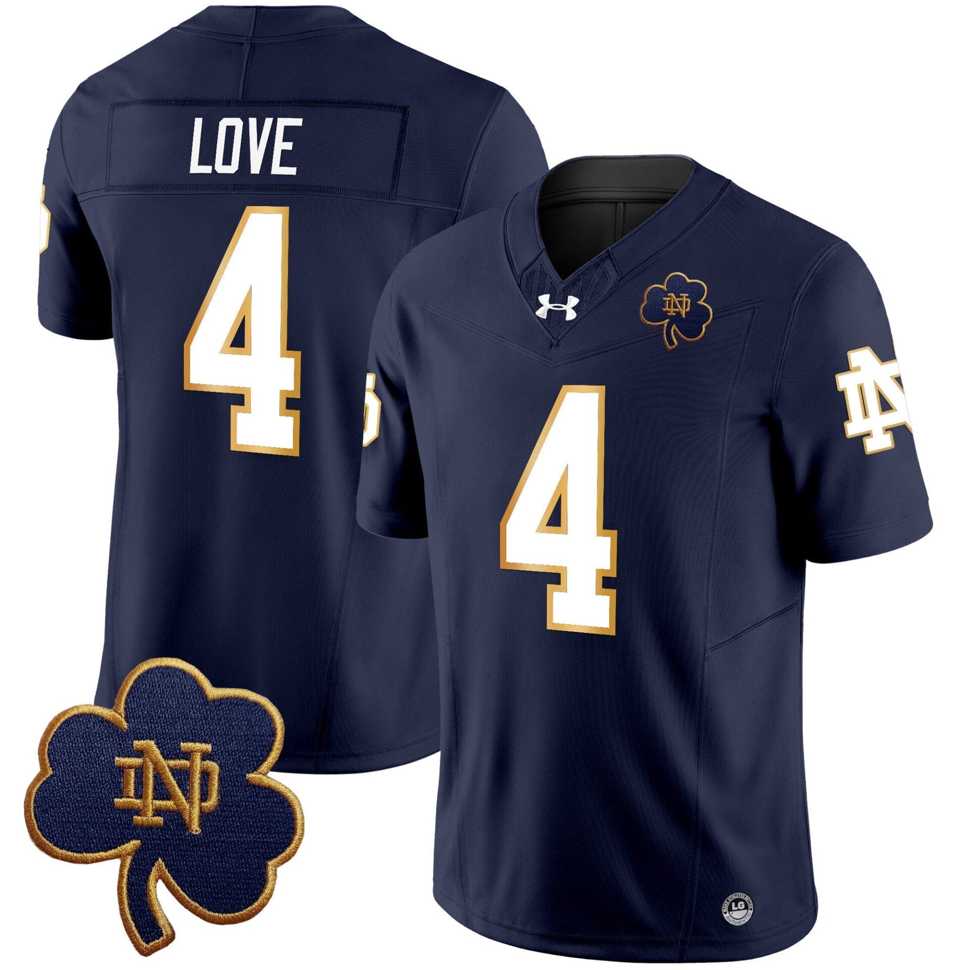 Notre Dame Fighting Irish 2024 Vapor Limited Jersey V3 - All Stitched - Image 10