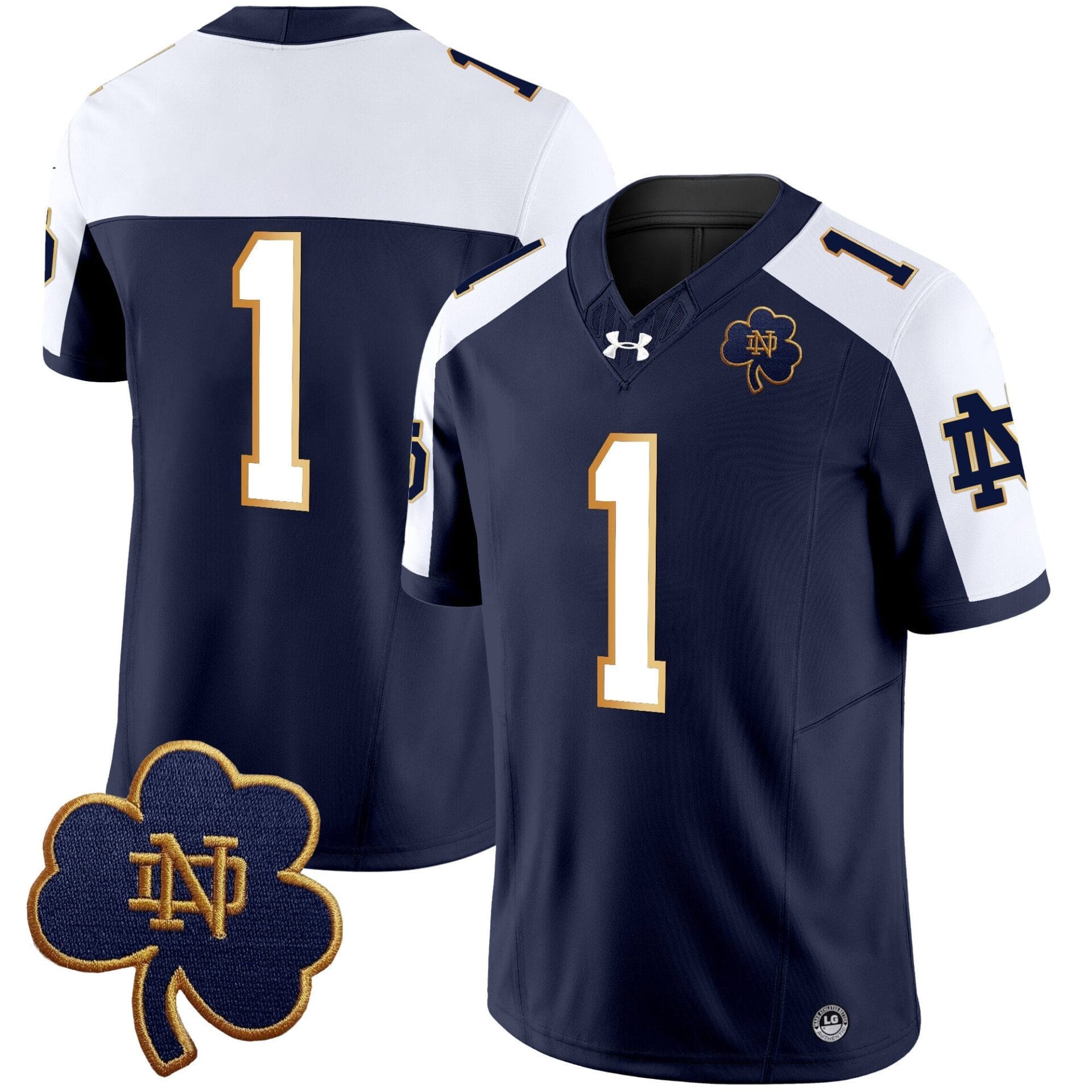Notre Dame Fighting Irish 2024 Vapor Limited Jersey V3 - All Stitched - Image 32