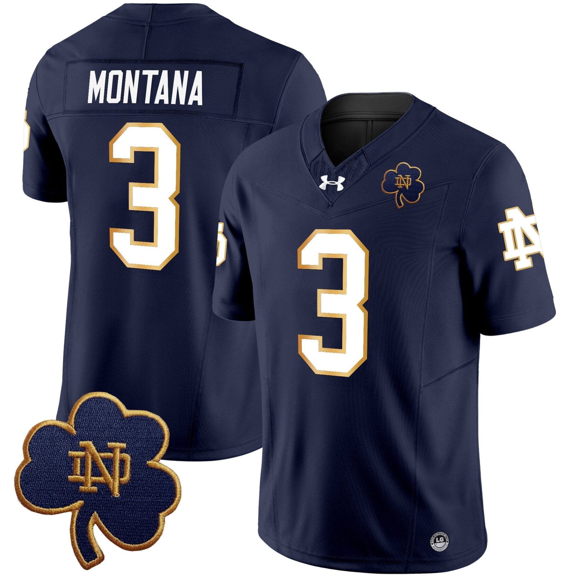Notre Dame Fighting Irish 2024 Vapor Limited Jersey V3 - All Stitched - Image 13