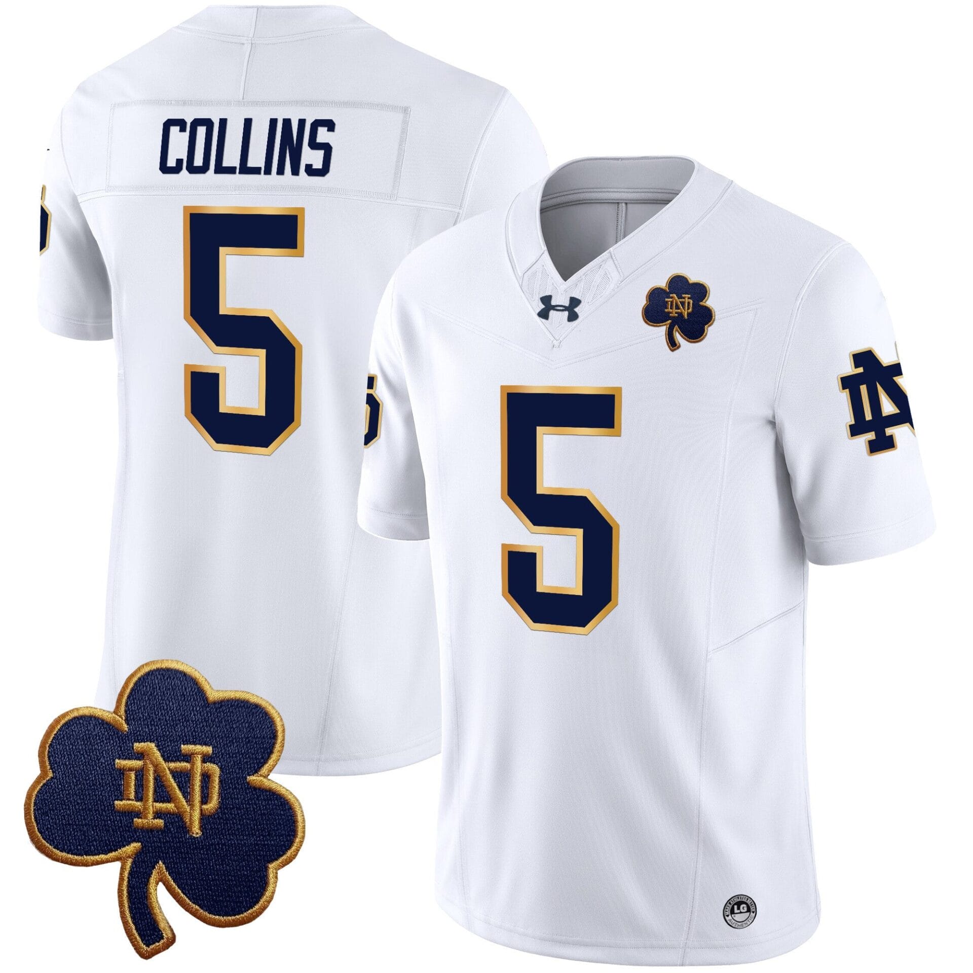 Notre Dame Fighting Irish 2024 Vapor Limited Jersey V3 - All Stitched - Image 3