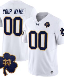 Notre Dame Fighting Irish 2024 Vapor Limited Custom Jersey V3 - All Stitched