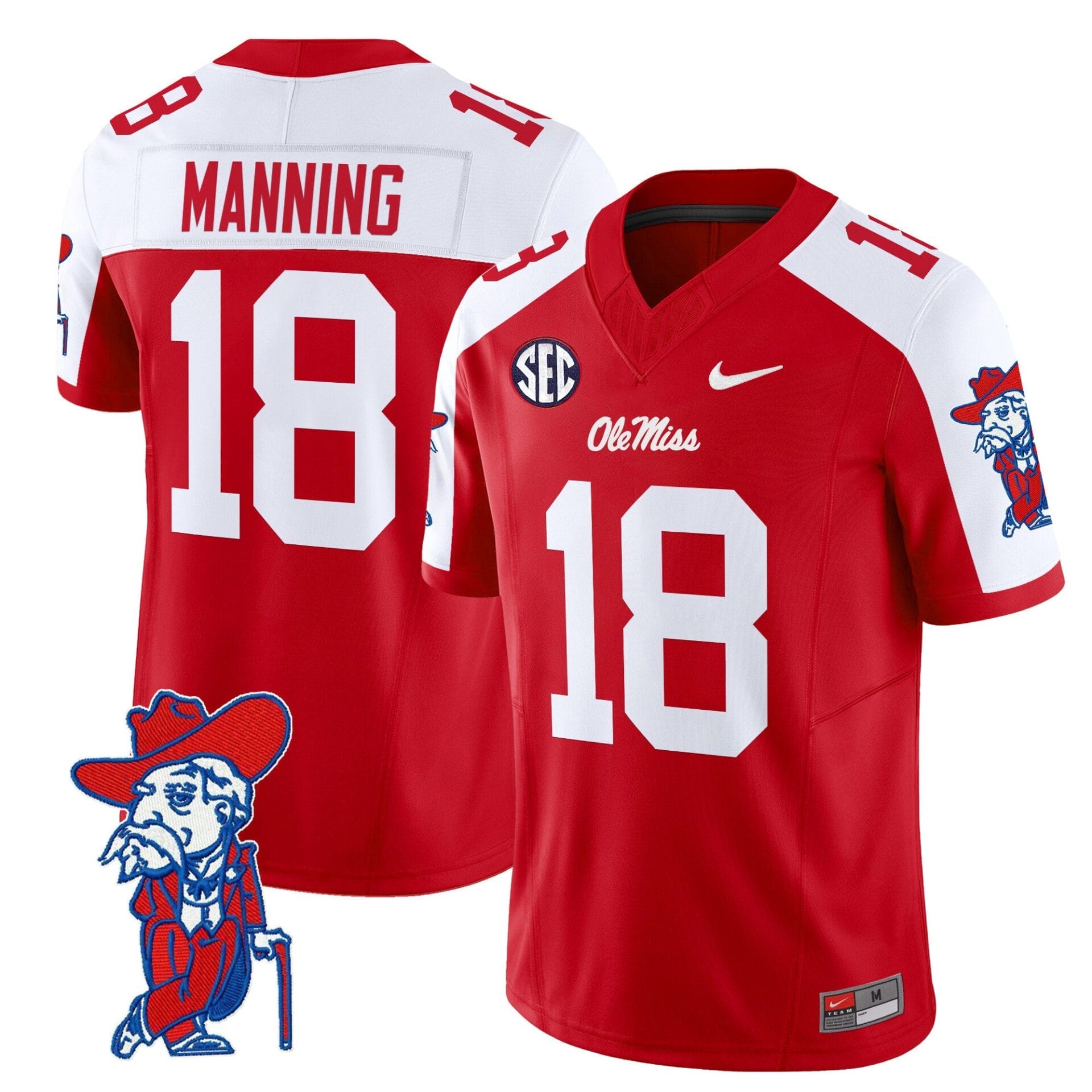 Ole Miss Rebels 2024 Vapor Limited Jersey V2 - All Stitched - Image 13