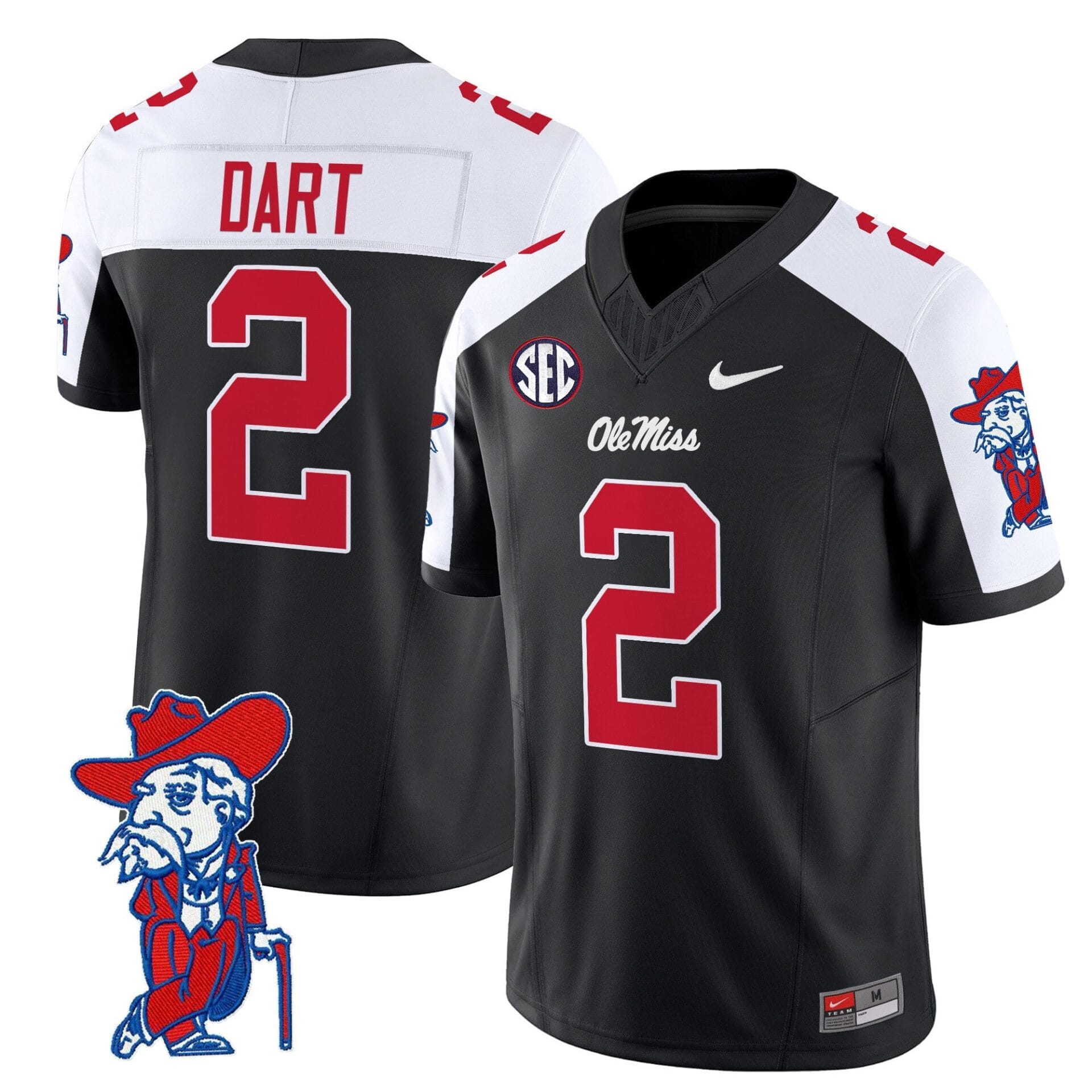 Ole Miss Rebels 2024 Vapor Limited Jersey V2 - All Stitched - Image 15