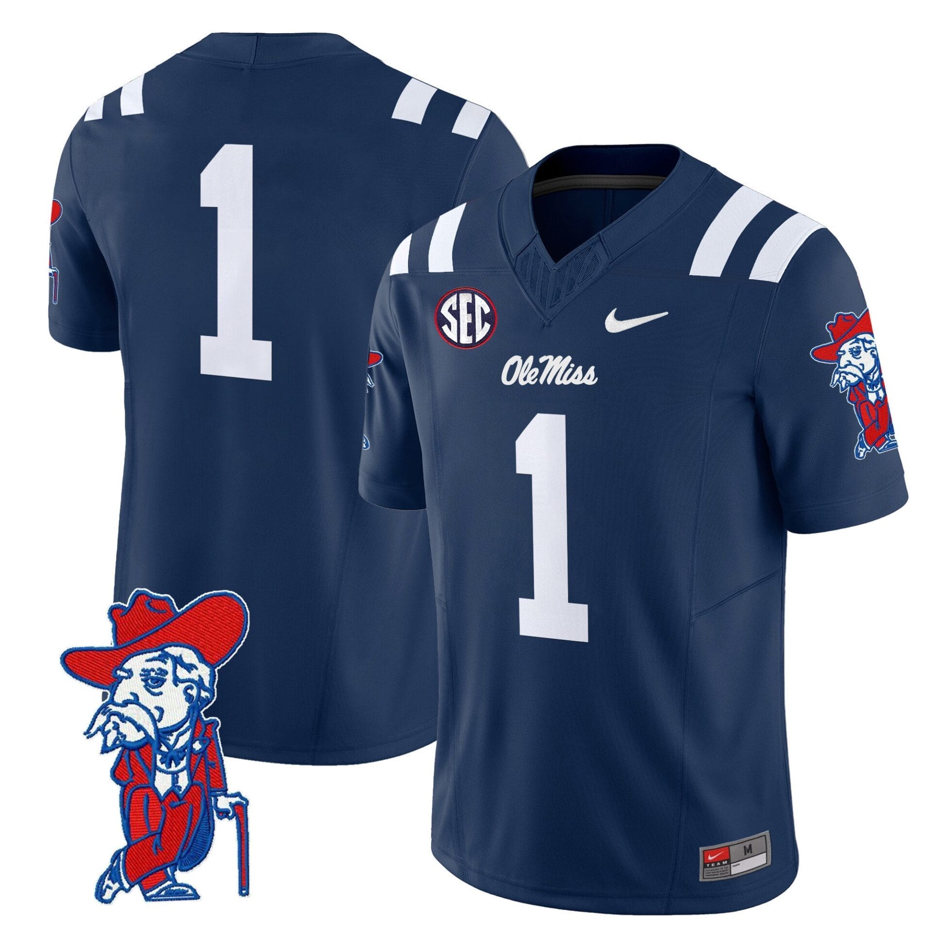 Ole Miss Rebels 2024 Vapor Limited Jersey V2 - All Stitched - Image 28