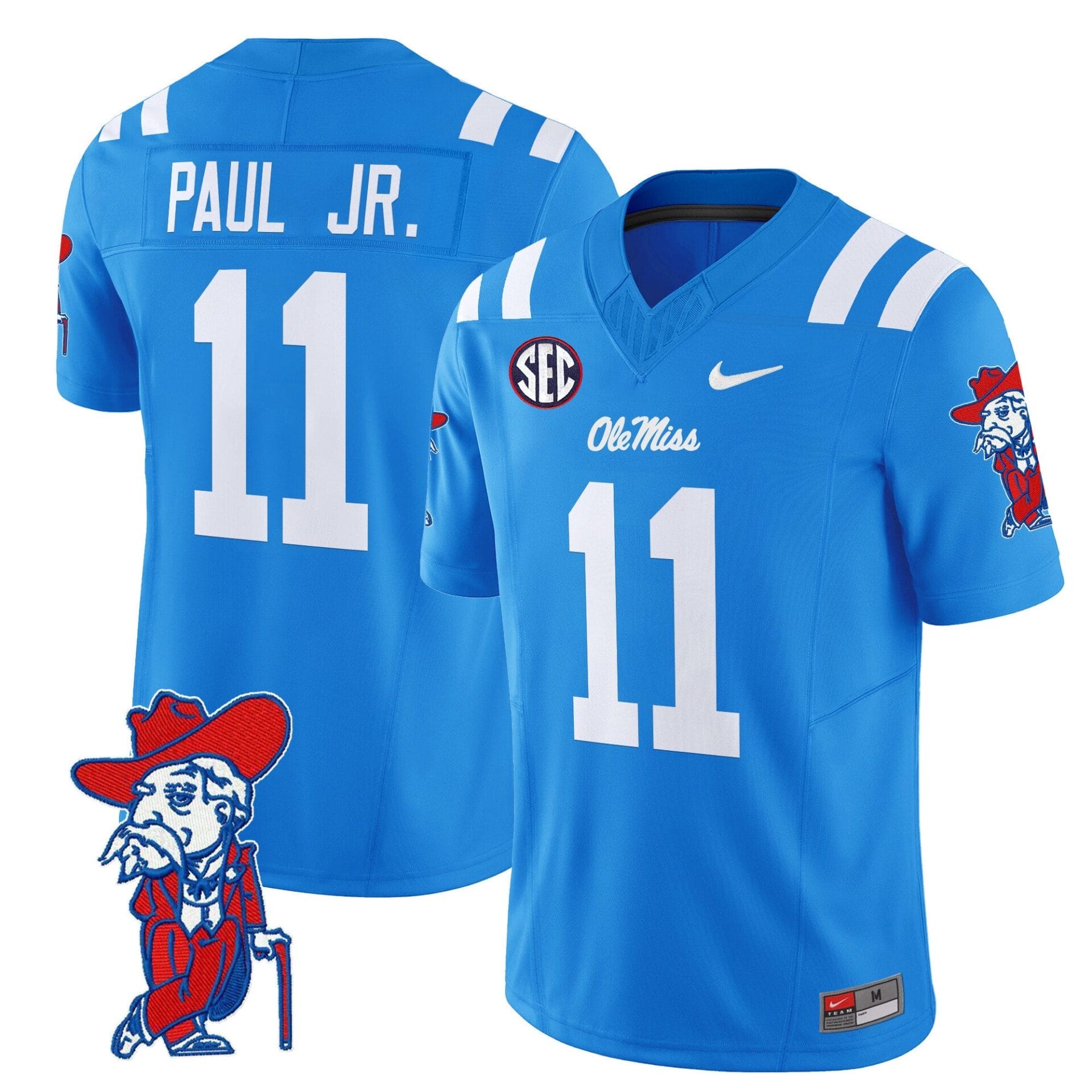 Ole Miss Rebels 2024 Vapor Limited Jersey V2 - All Stitched - Image 46