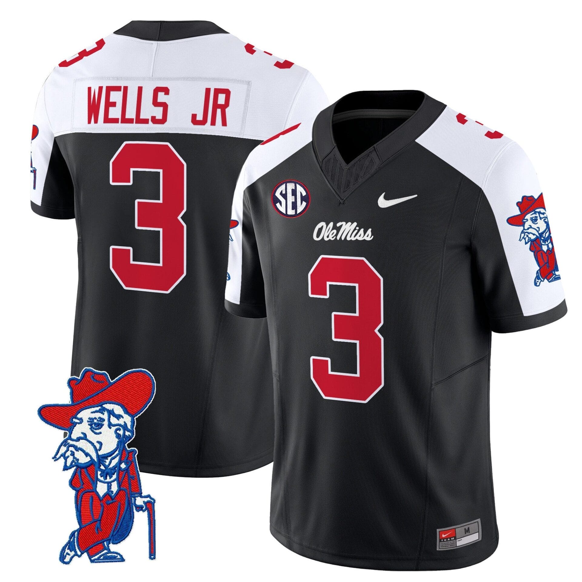 Ole Miss Rebels 2024 Vapor Limited Jersey V2 - All Stitched - Image 19