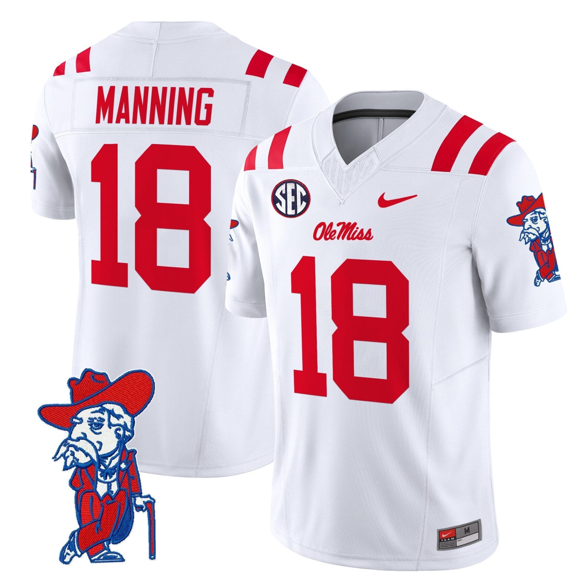 Ole Miss Rebels 2024 Vapor Limited Jersey V2 - All Stitched - Image 34