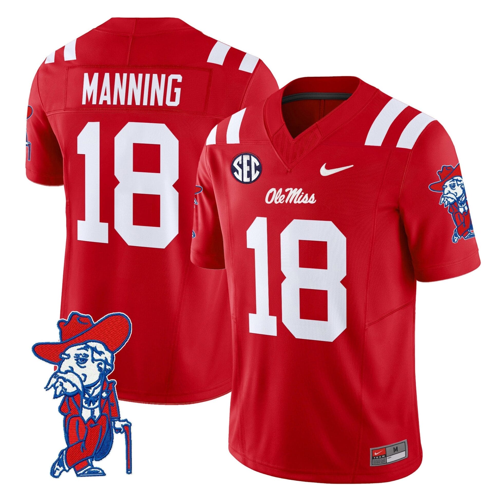 Ole Miss Rebels 2024 Vapor Limited Jersey V2 - All Stitched - Image 41