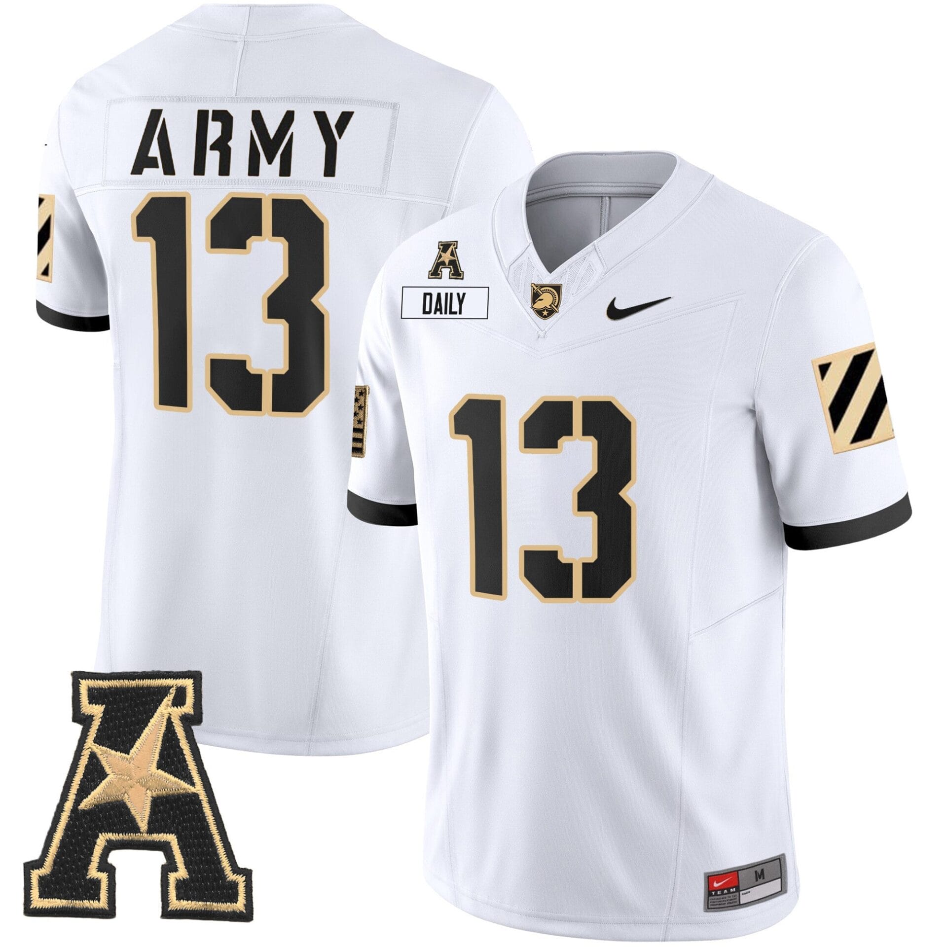Army Black Knights 2024 Vapor Limited Jersey - AAC Patch - All Stitched - Image 19
