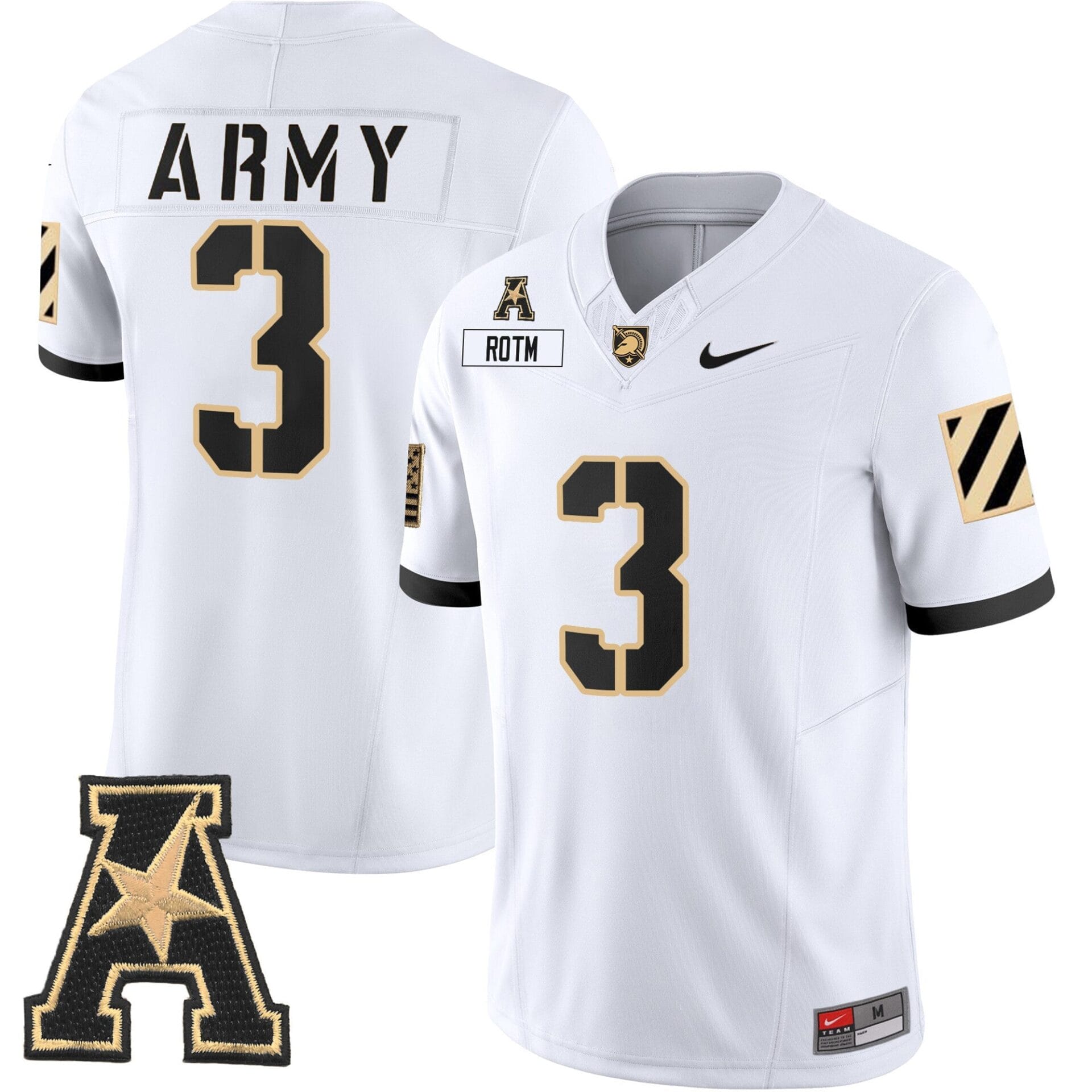 Army Black Knights 2024 Vapor Limited Jersey - AAC Patch - All Stitched - Image 23