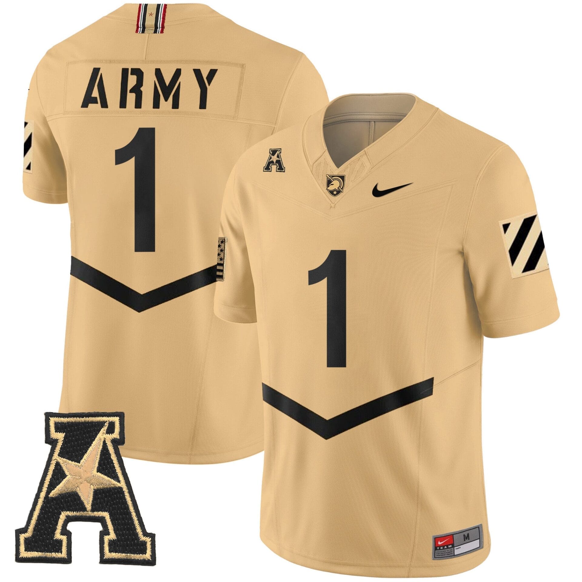 Army Black Knights 2024 Vapor Limited Jersey - AAC Patch - All Stitched - Image 6
