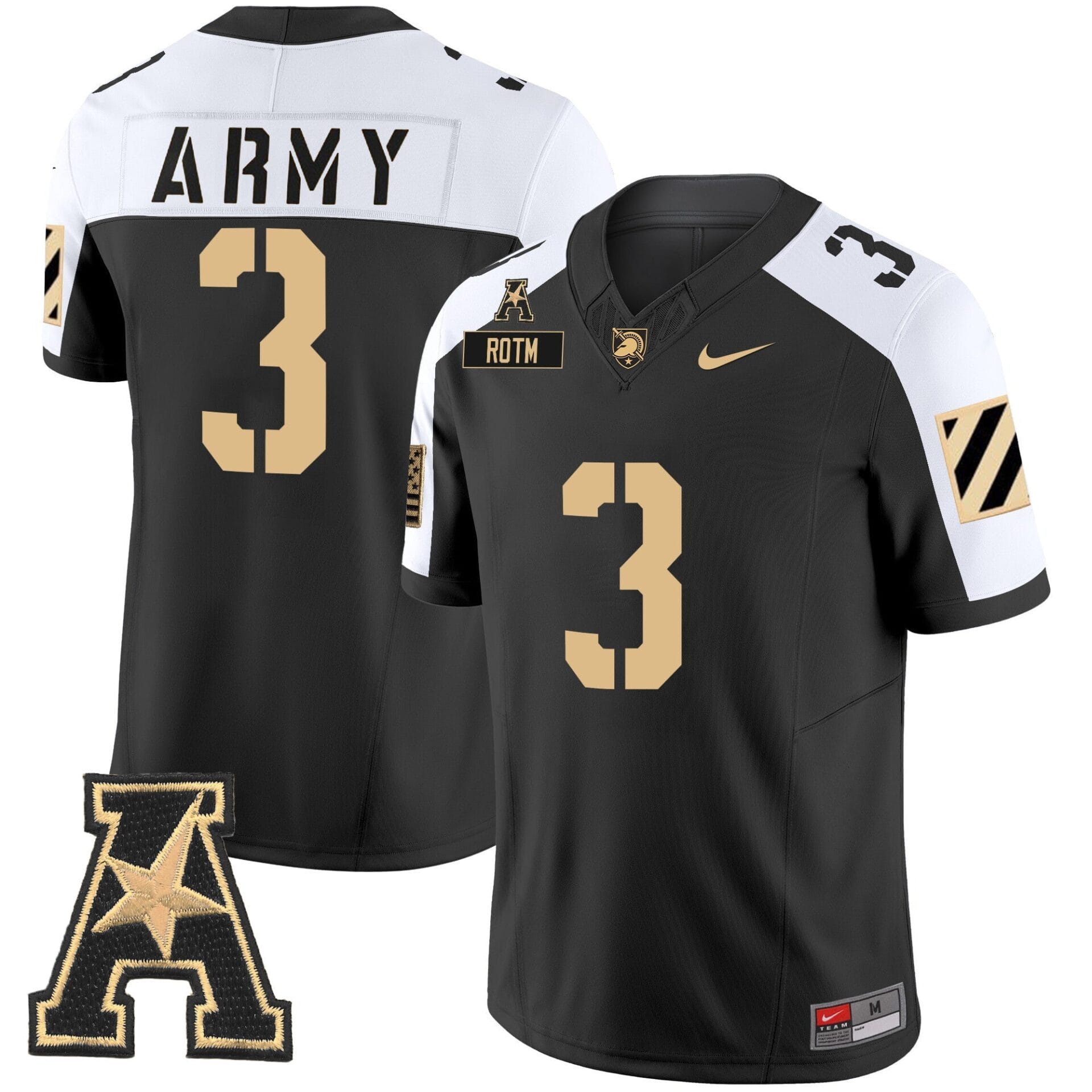 Army Black Knights 2024 Vapor Limited Jersey - AAC Patch - All Stitched - Image 11