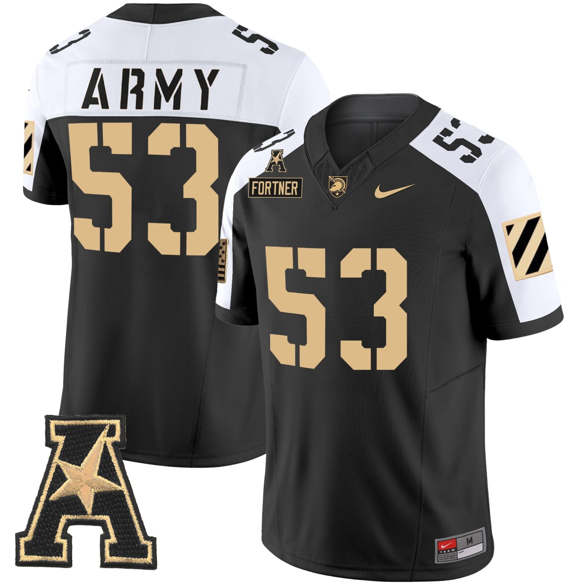 Army Black Knights 2024 Vapor Limited Jersey - AAC Patch - All Stitched - Image 10