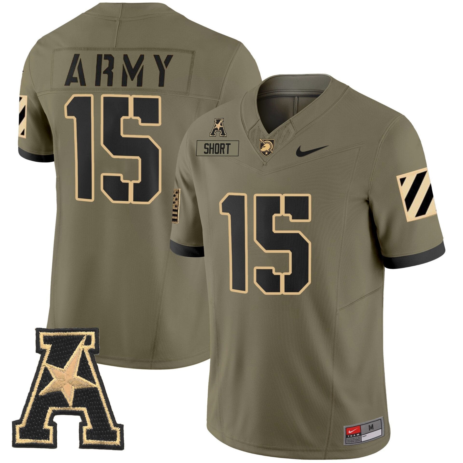 Army Black Knights 2024 Vapor Limited Jersey - AAC Patch - All Stitched - Image 26
