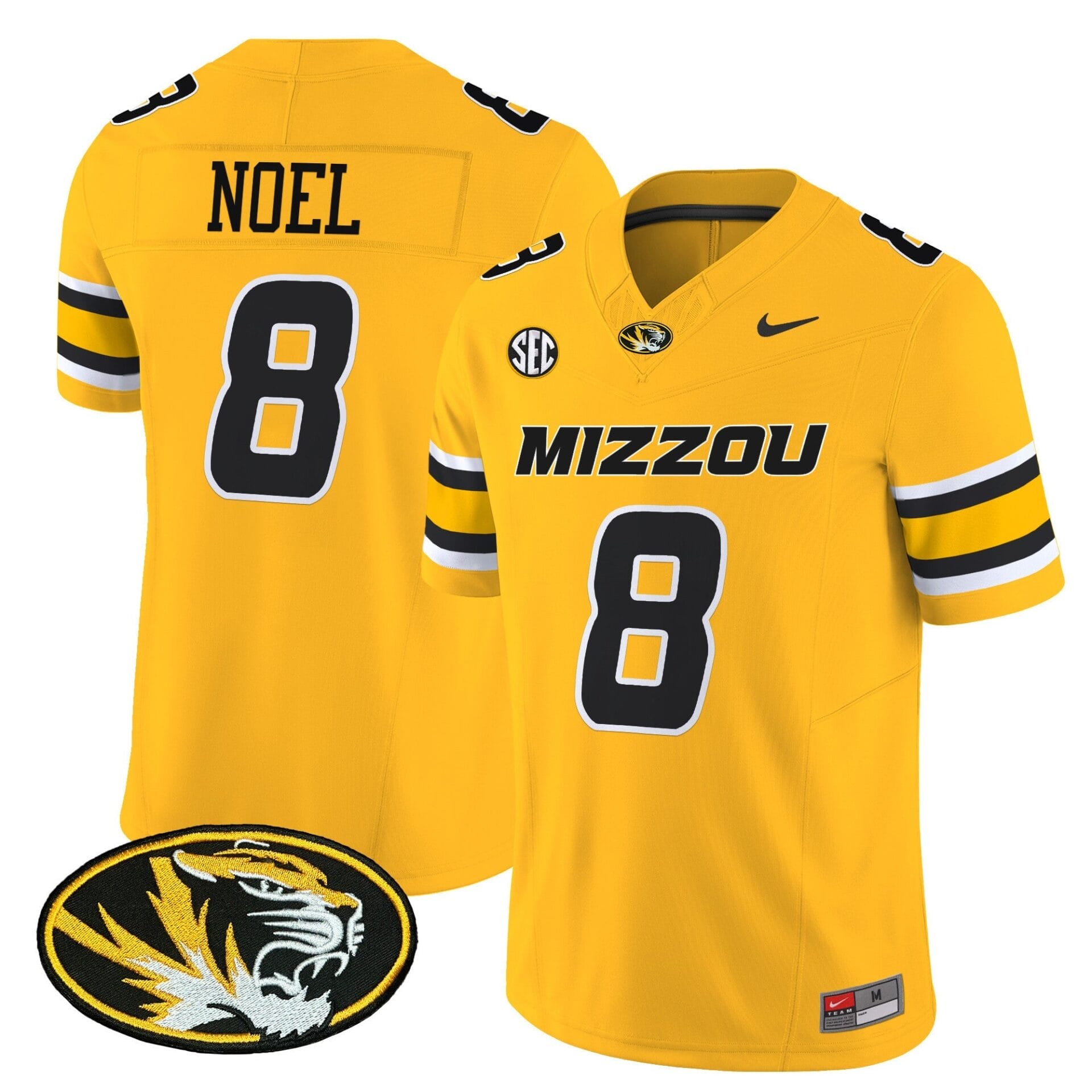Missouri Tigers Vapor Limited Jersey - All Stitched - Image 23