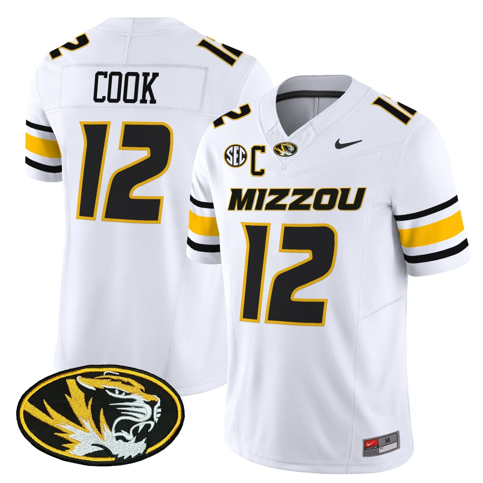 Missouri Tigers Vapor Limited Jersey - All Stitched - Image 29