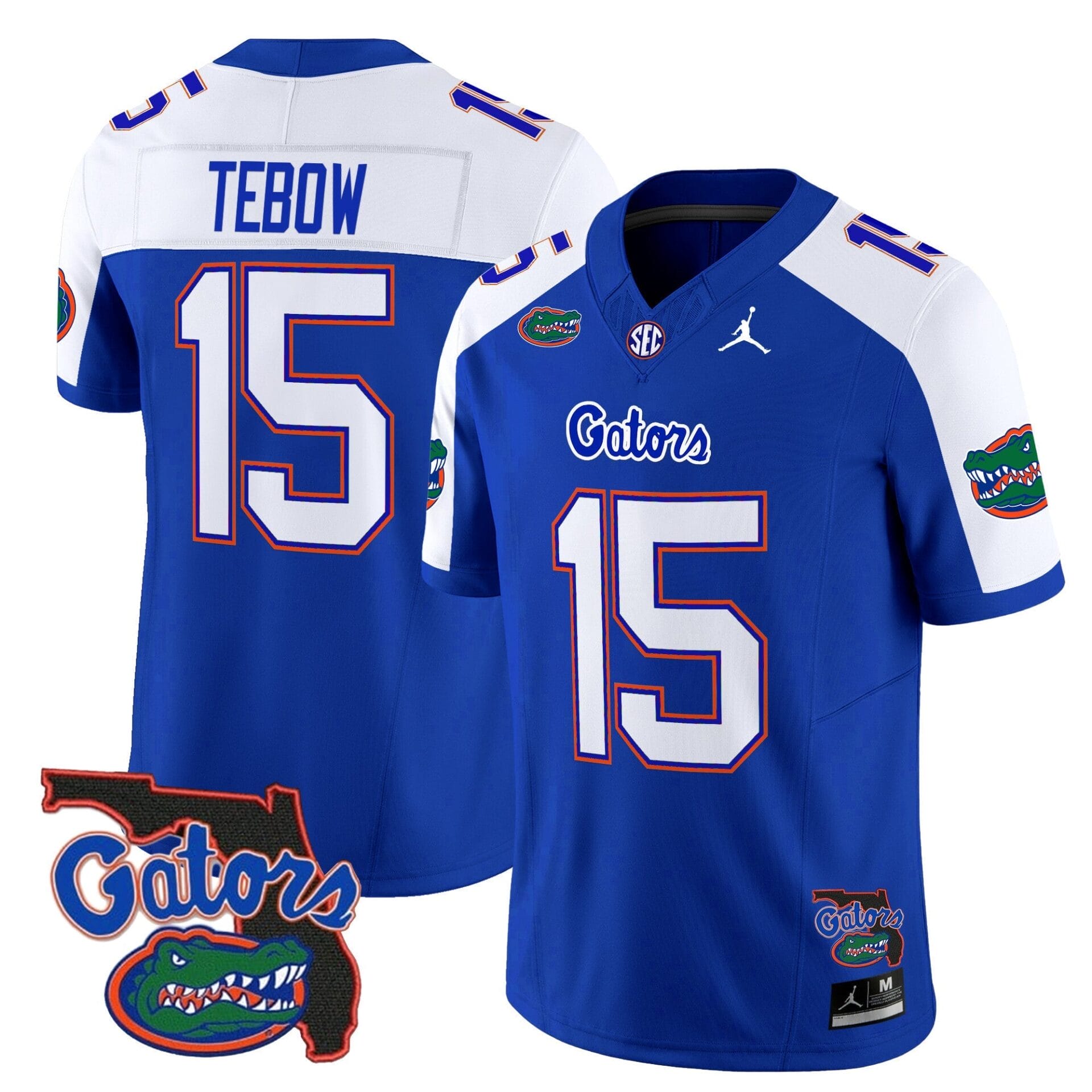 Florida Gators 2024 Florida Patch Vapor Limited Jersey - All Stitched - Image 12