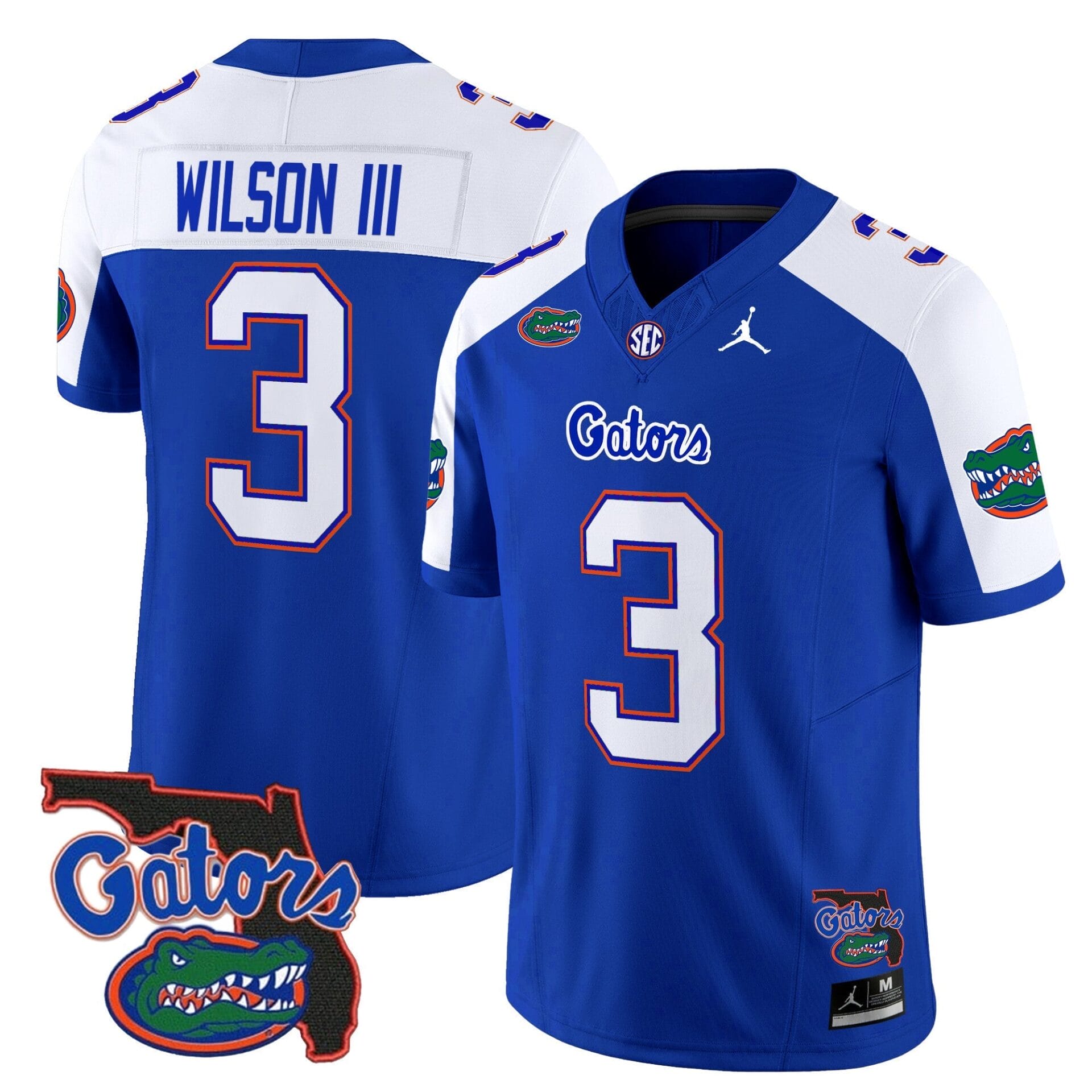 Florida Gators 2024 Florida Patch Vapor Limited Jersey - All Stitched - Image 10