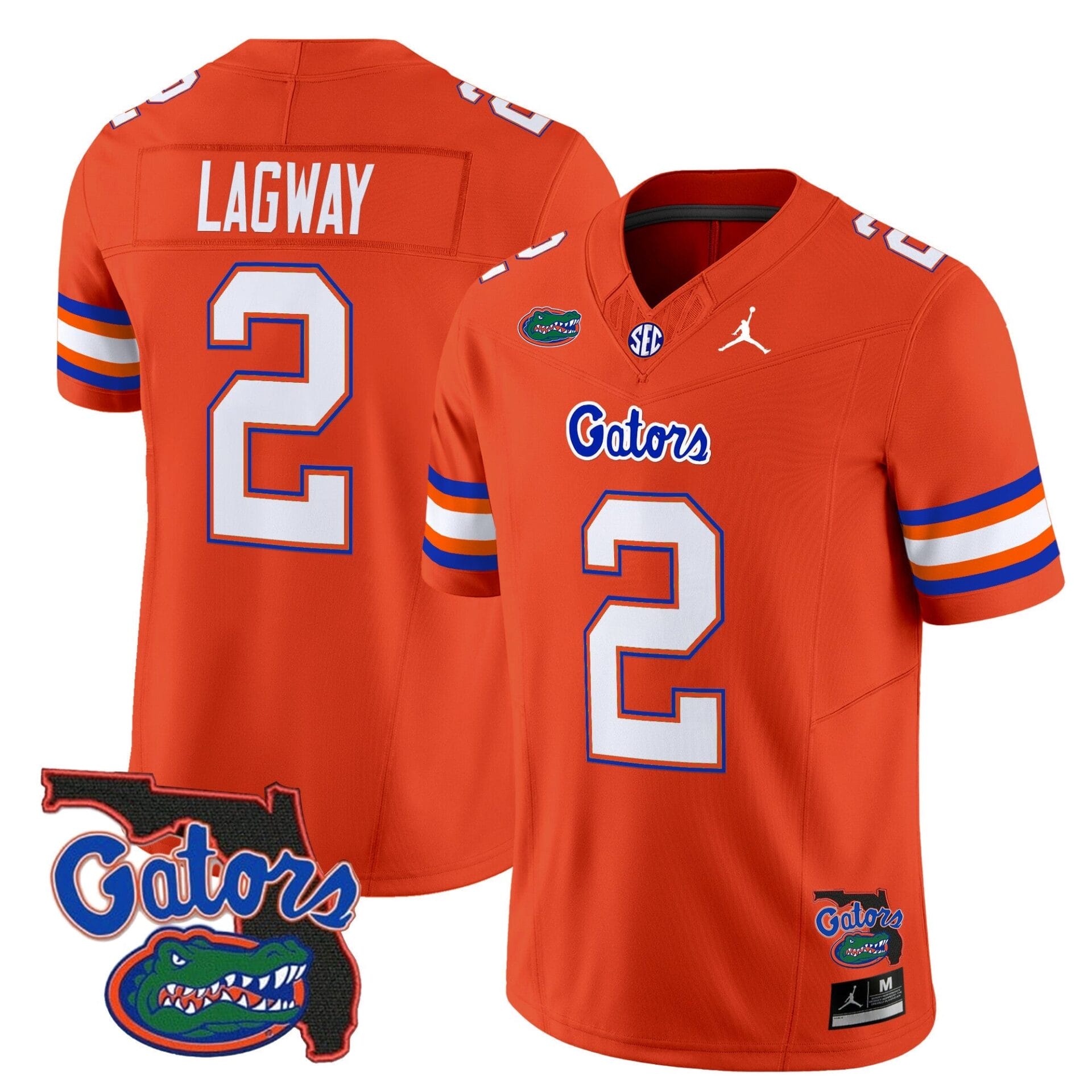 Florida Gators 2024 Florida Patch Vapor Limited Jersey - All Stitched - Image 22