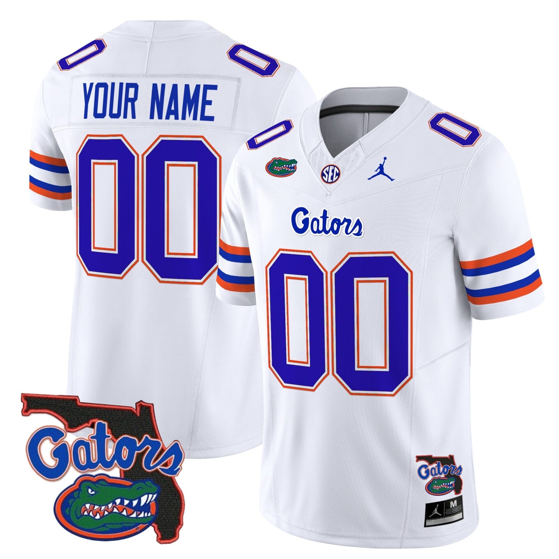 Florida Gators 2024 Florida Patch Vapor Limited Custom Jersey - All Stitched - Image 6