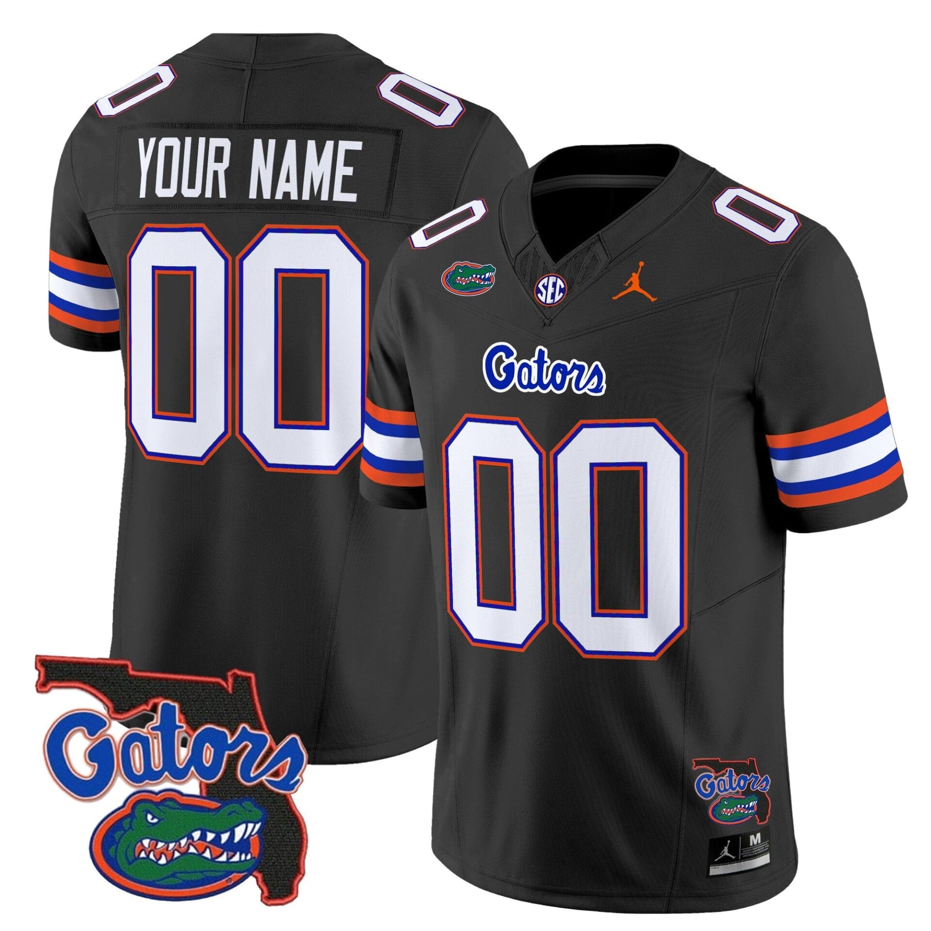 Florida Gators 2024 Florida Patch Vapor Limited Custom Jersey - All Stitched - Image 3