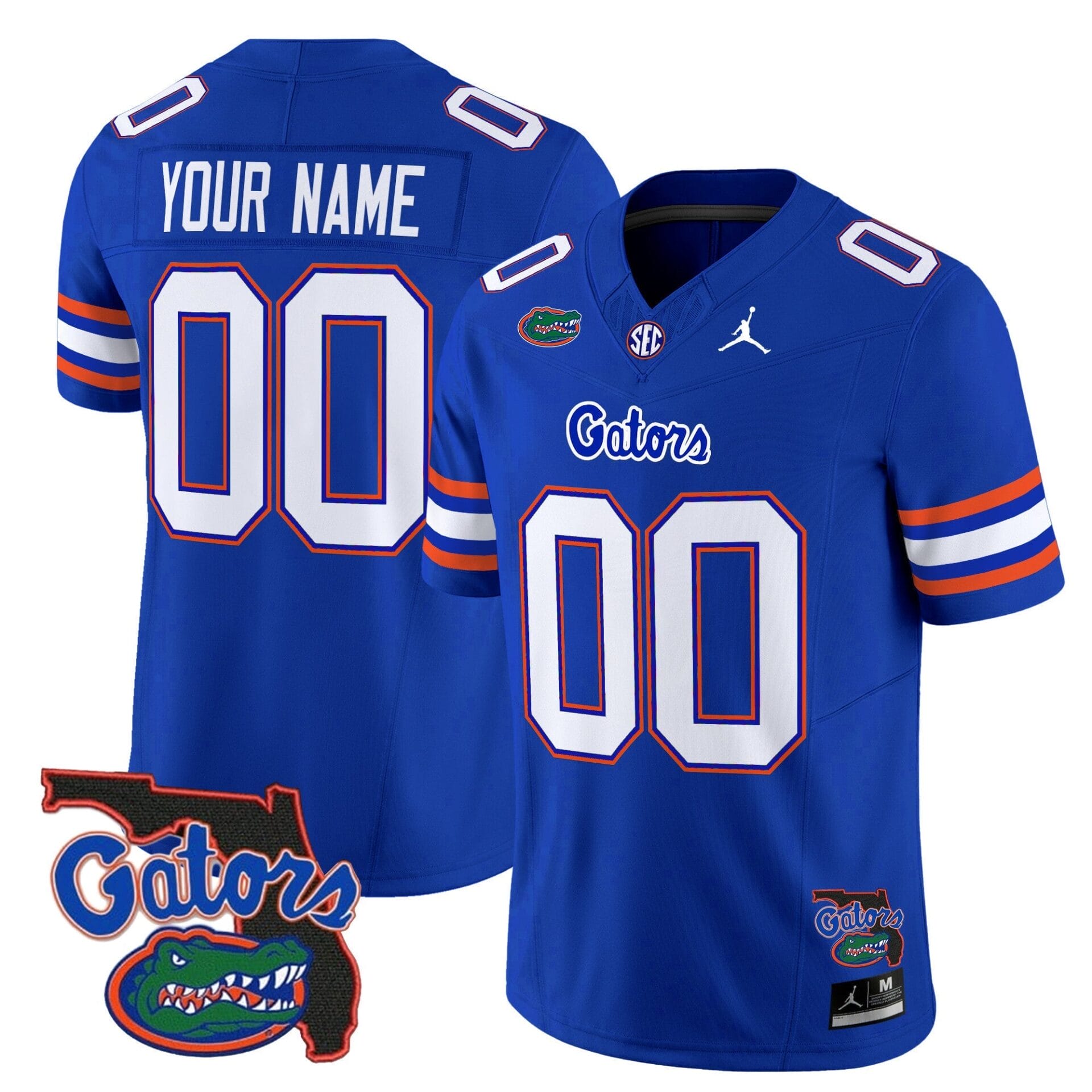 Florida Gators 2024 Florida Patch Vapor Limited Custom Jersey - All Stitched - Image 5