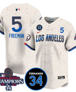 Alternative view of LA Dodgers - World Series Champions 2024 Jersey - All Stitched