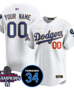 Custom Dodgers - World Series Champions 2024 Jersey - All Stitched