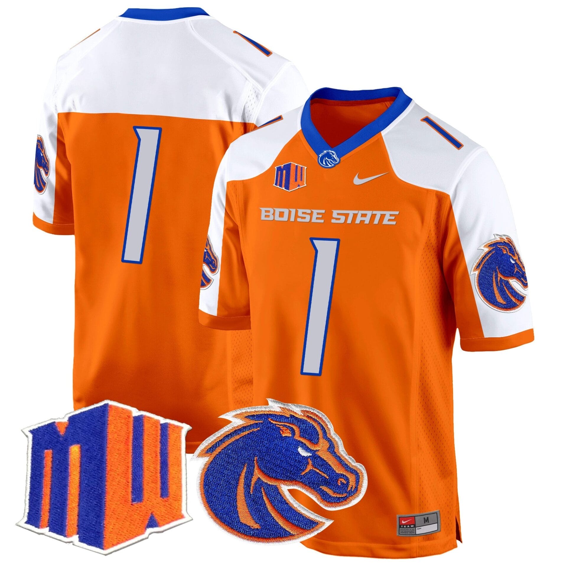 Boise State Broncos 2024 Game Jersey - All Stitched - Image 16
