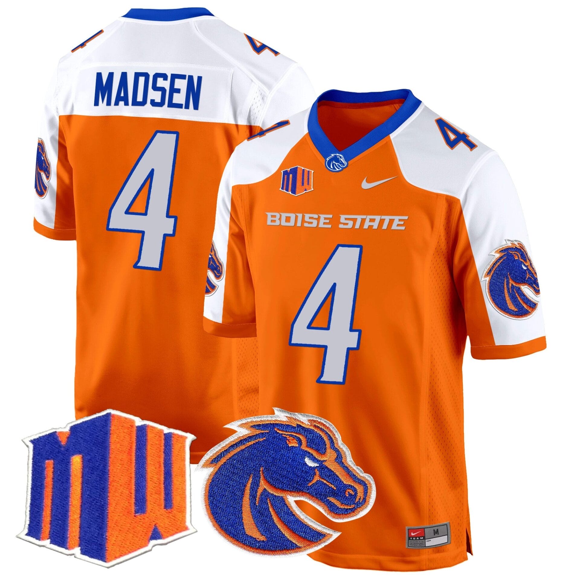 Boise State Broncos 2024 Game Jersey - All Stitched - Image 10