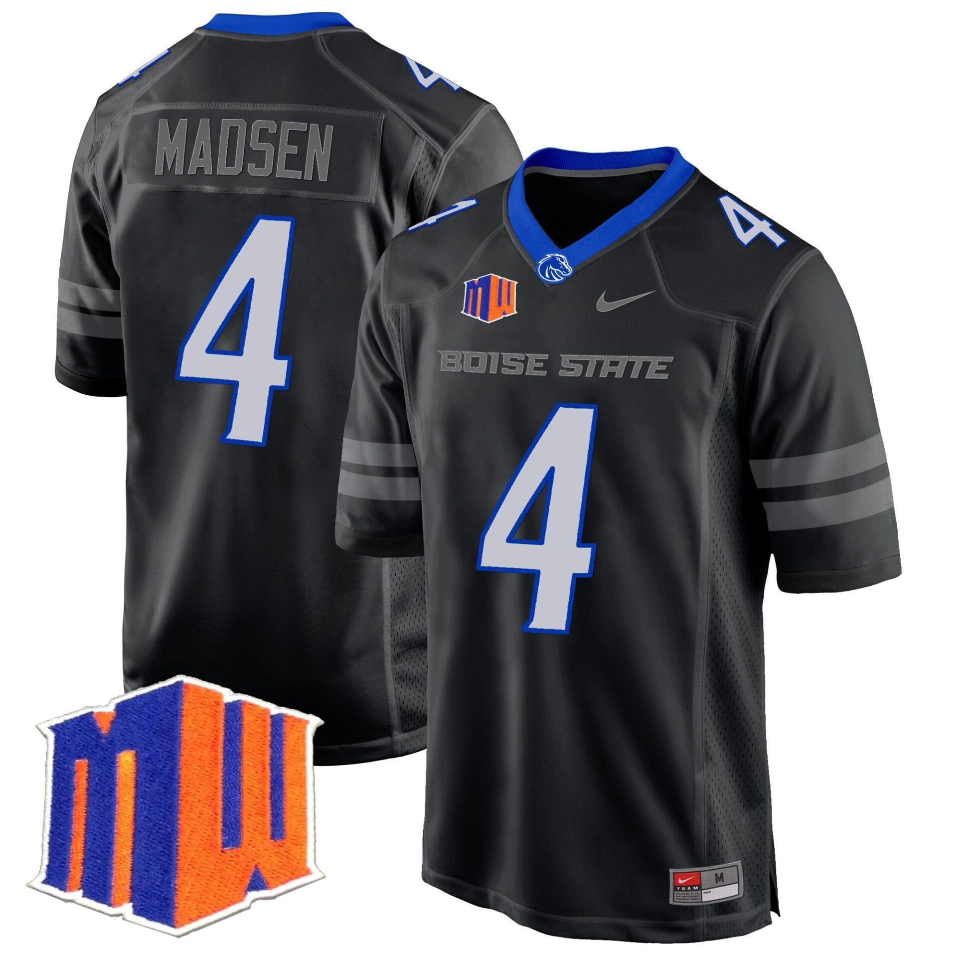 Boise State Broncos 2024 Game Jersey - All Stitched - Image 42