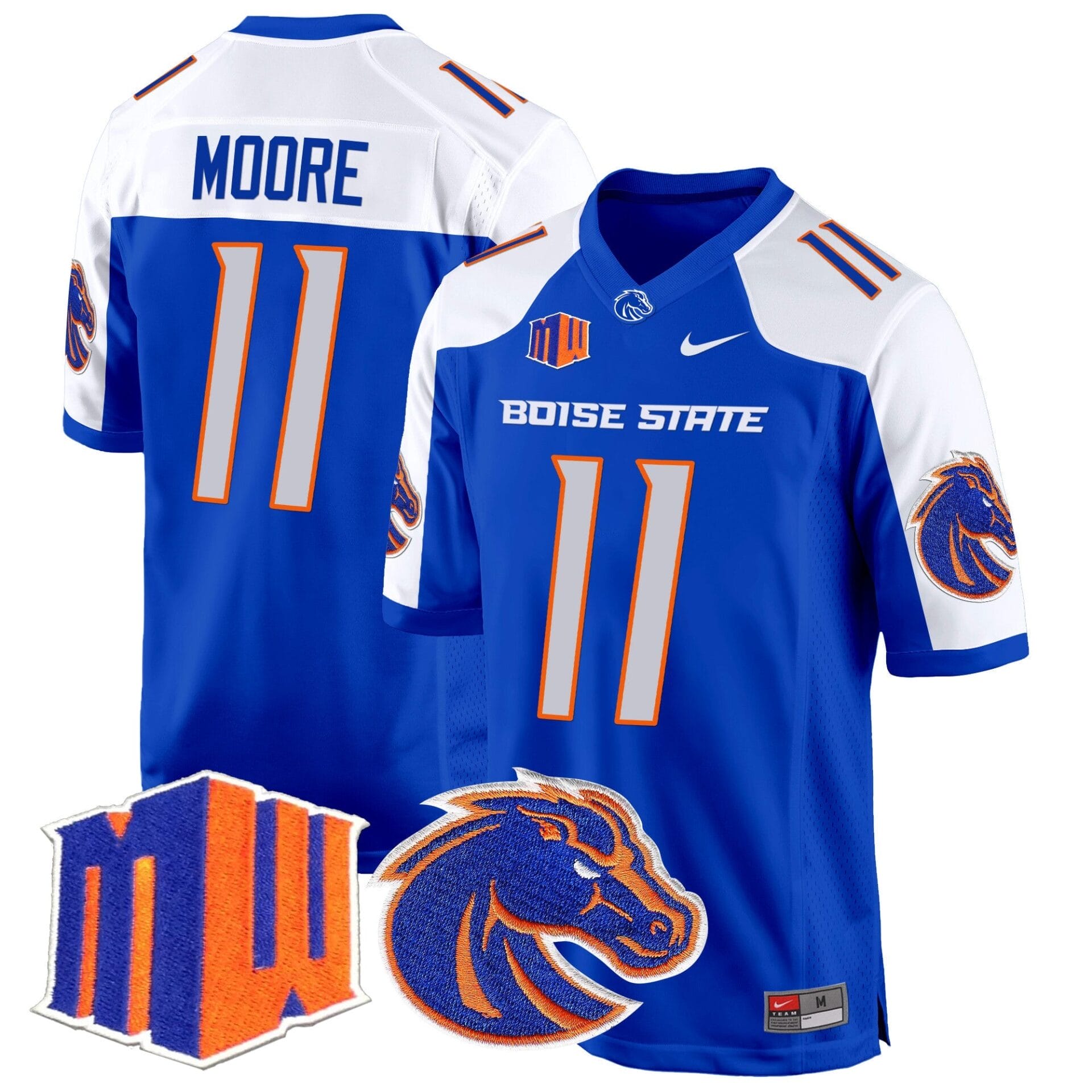 Boise State Broncos 2024 Game Jersey - All Stitched - Image 5