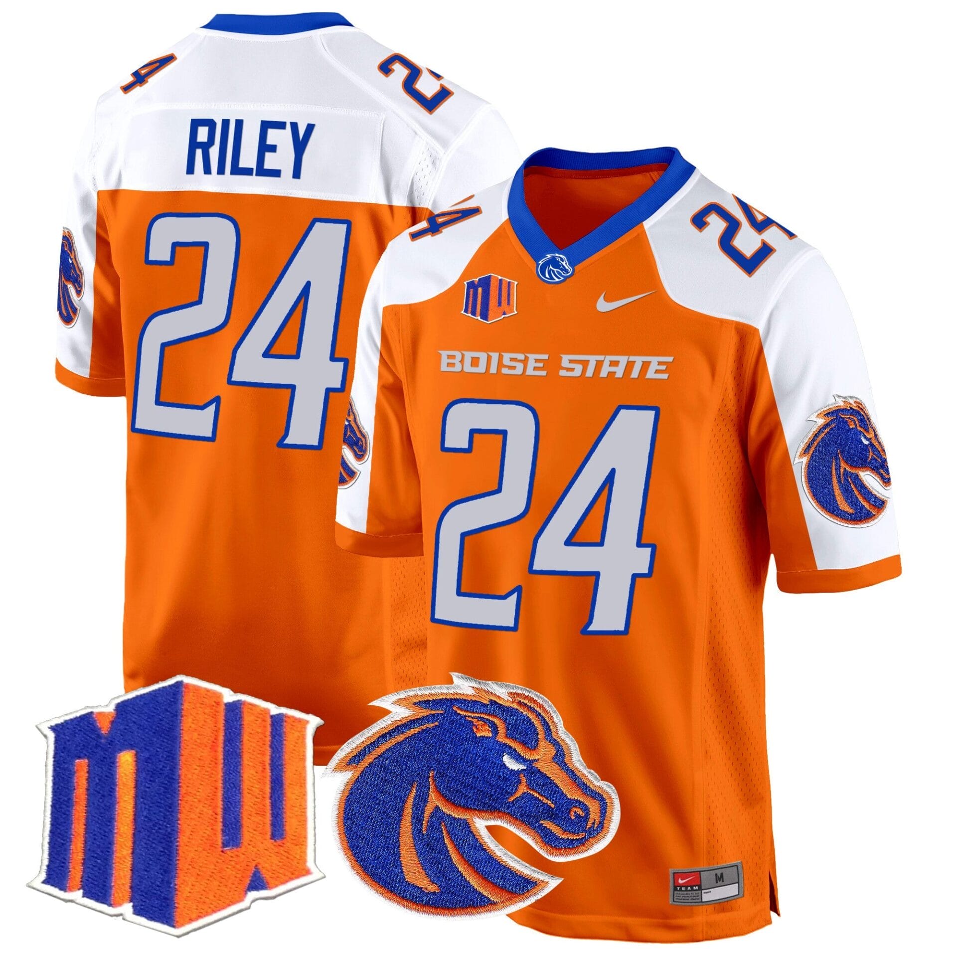 Boise State Broncos 2024 Game Jersey - All Stitched - Image 15
