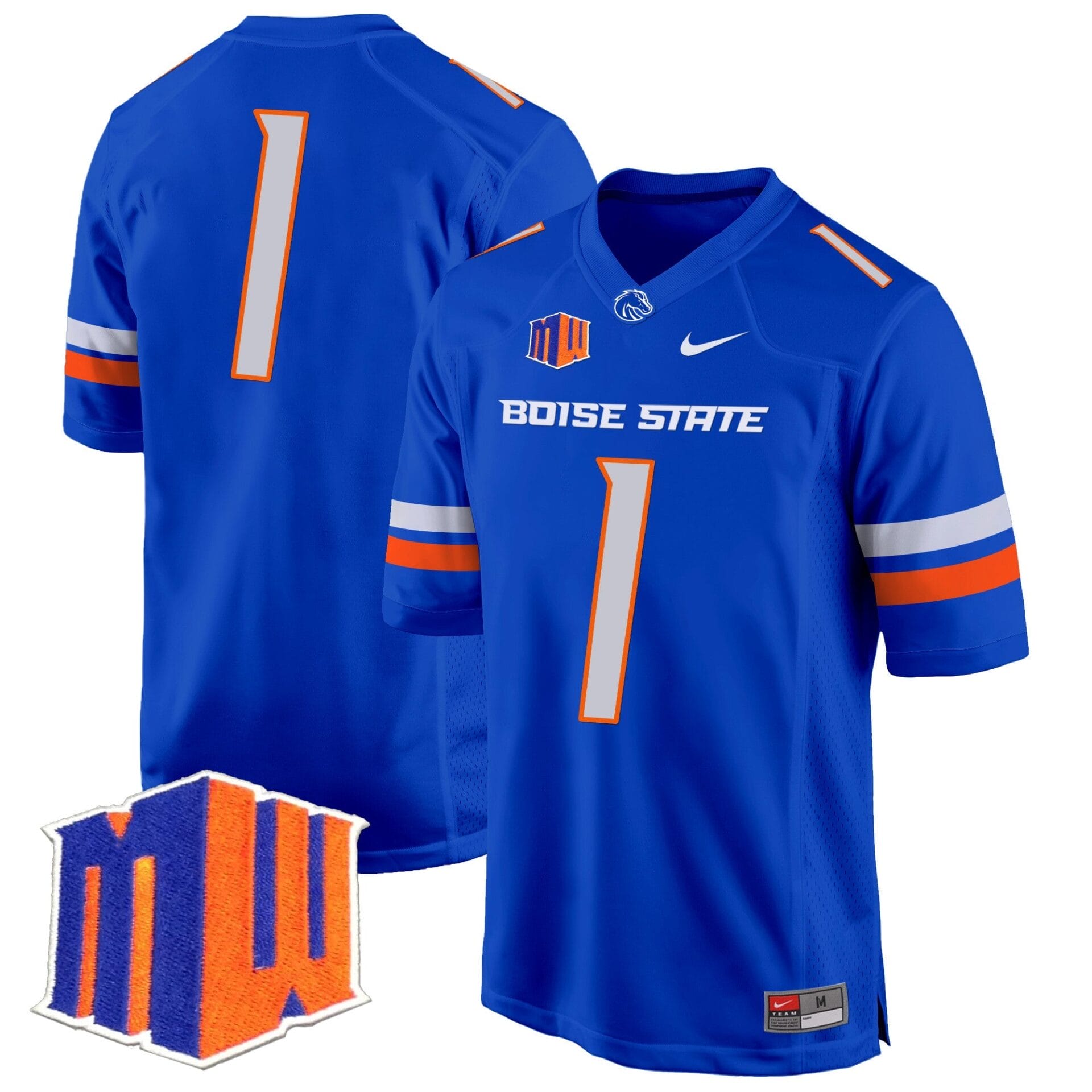 Boise State Broncos 2024 Game Jersey - All Stitched - Image 24
