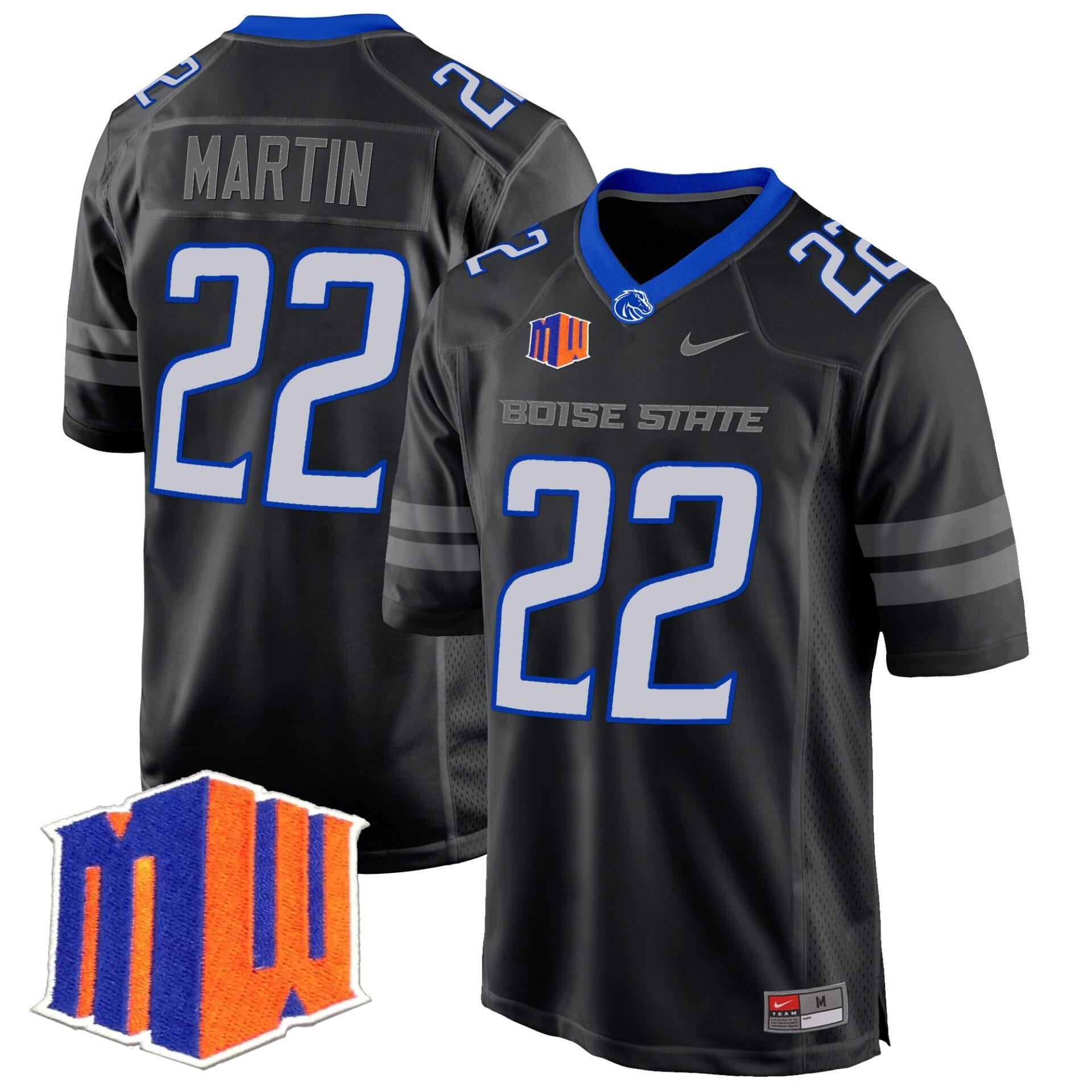 Boise State Broncos 2024 Game Jersey - All Stitched - Image 46